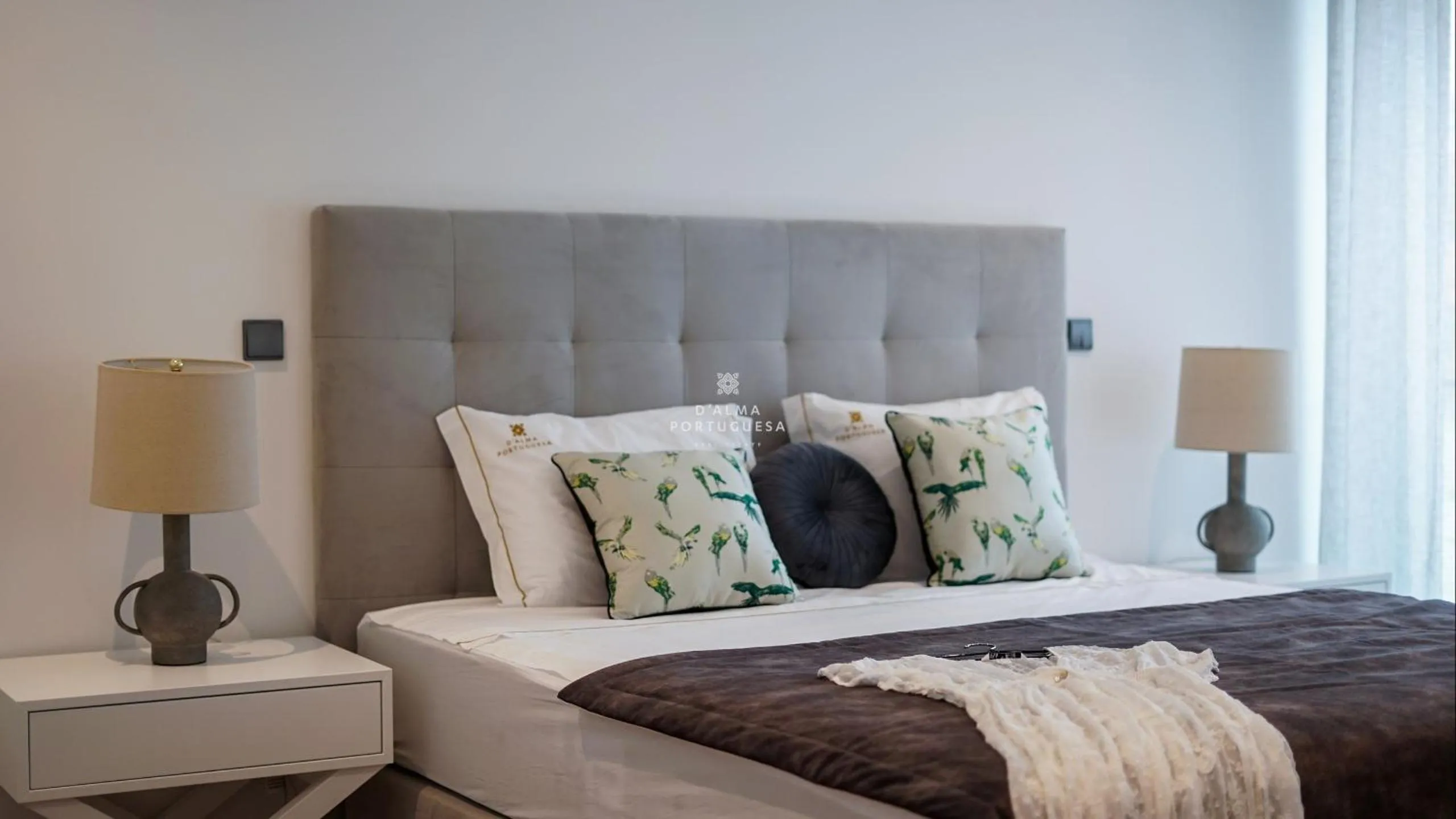 Bed in Apartment Terracos do Mar - By Dalma Portuguesa