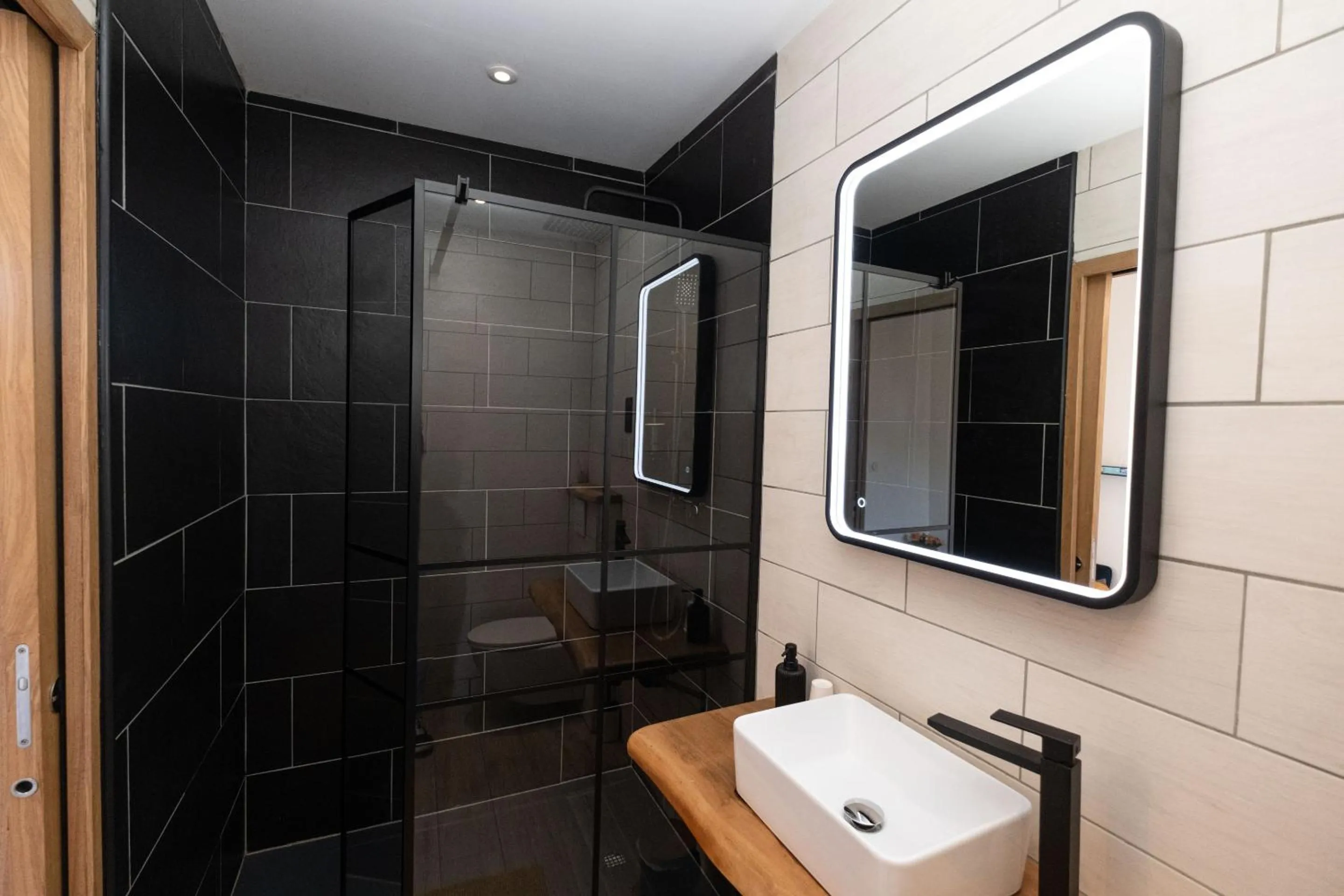 Bathroom in Chalet les Myrtilles