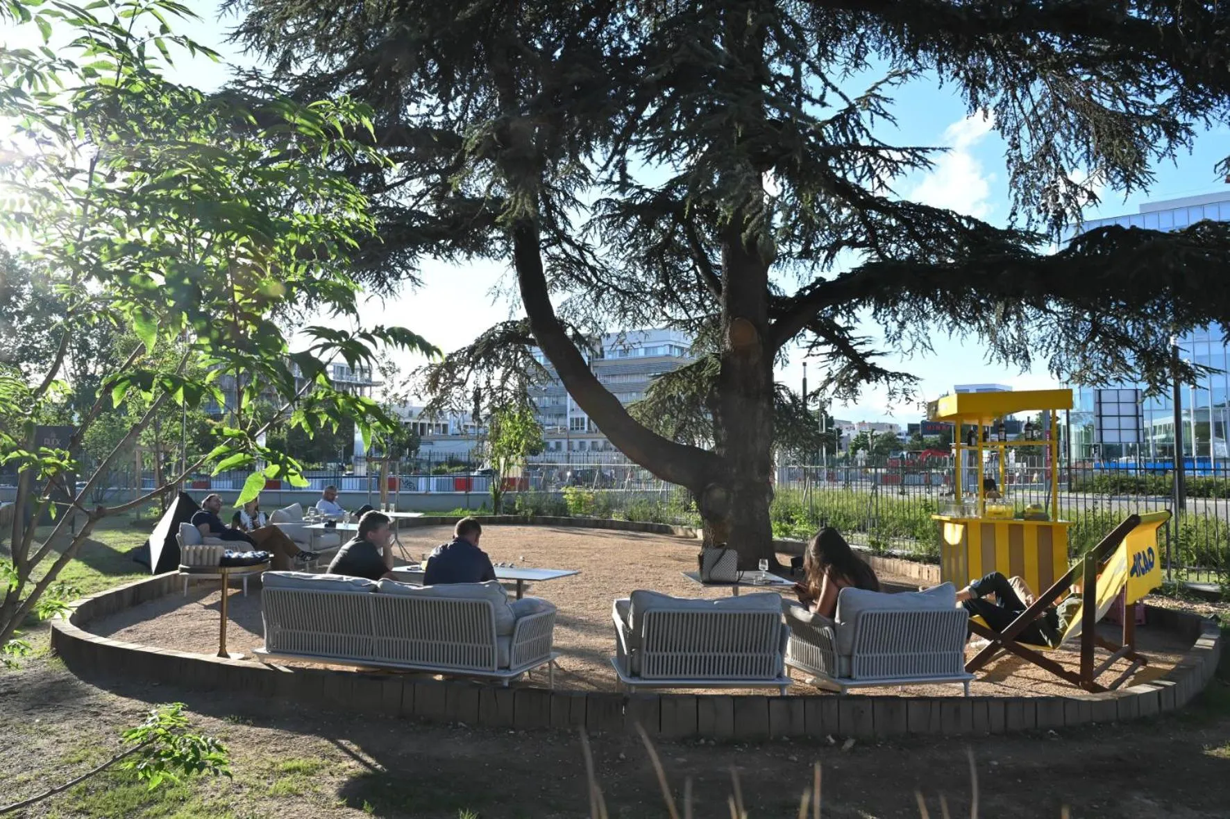 Garden in The Ruck Hotel
