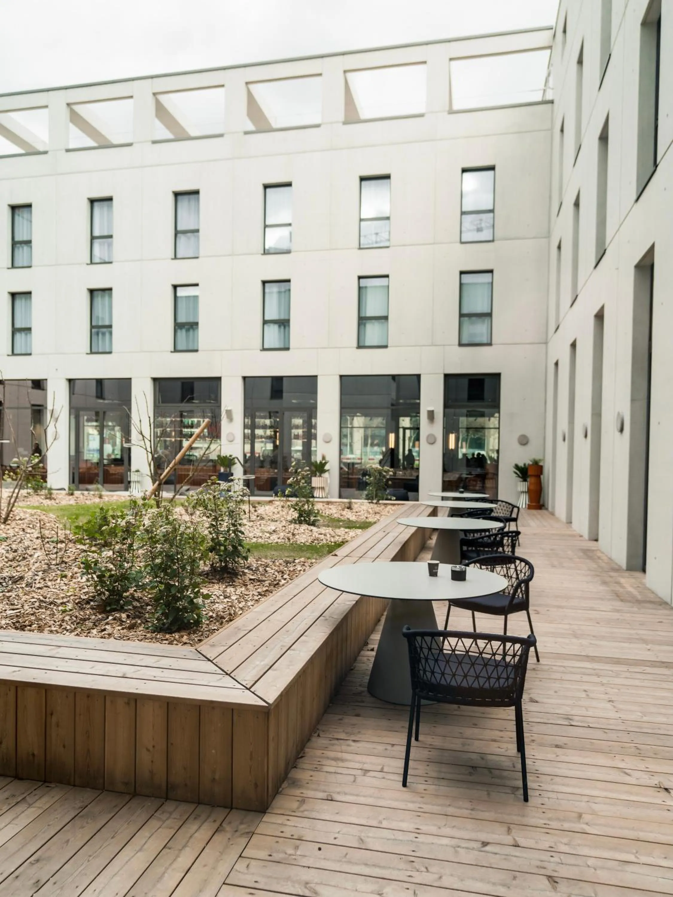 Garden in The Ruck Hotel