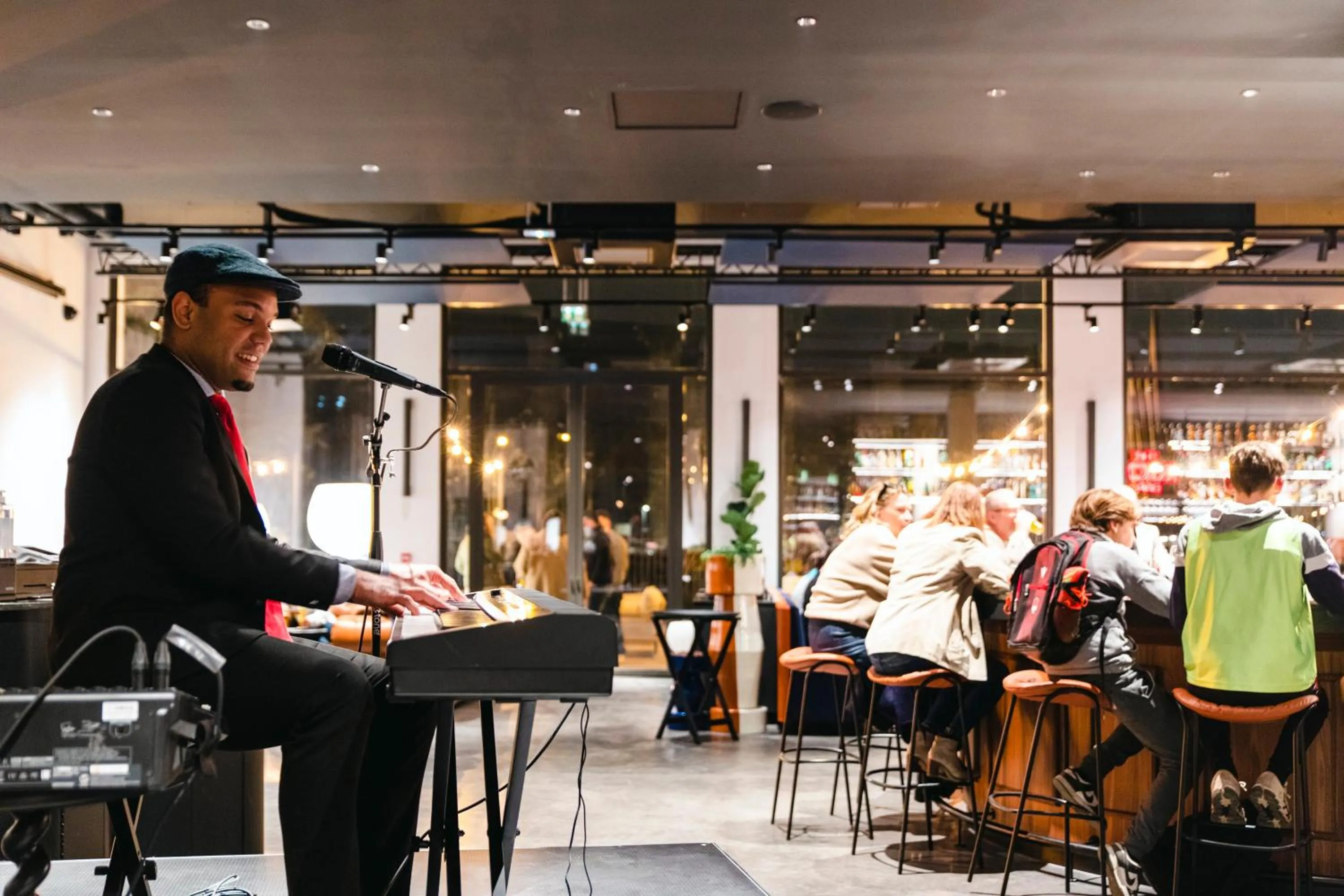 Evening entertainment in The Ruck Hotel