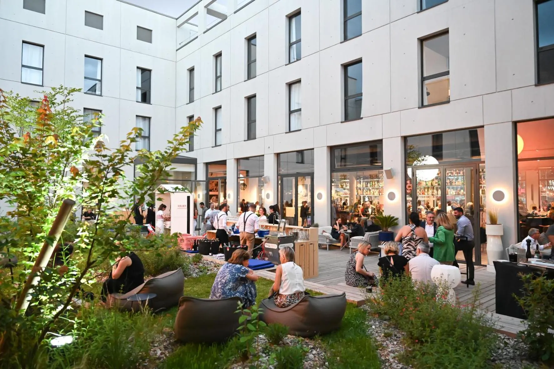 Garden in The Ruck Hotel