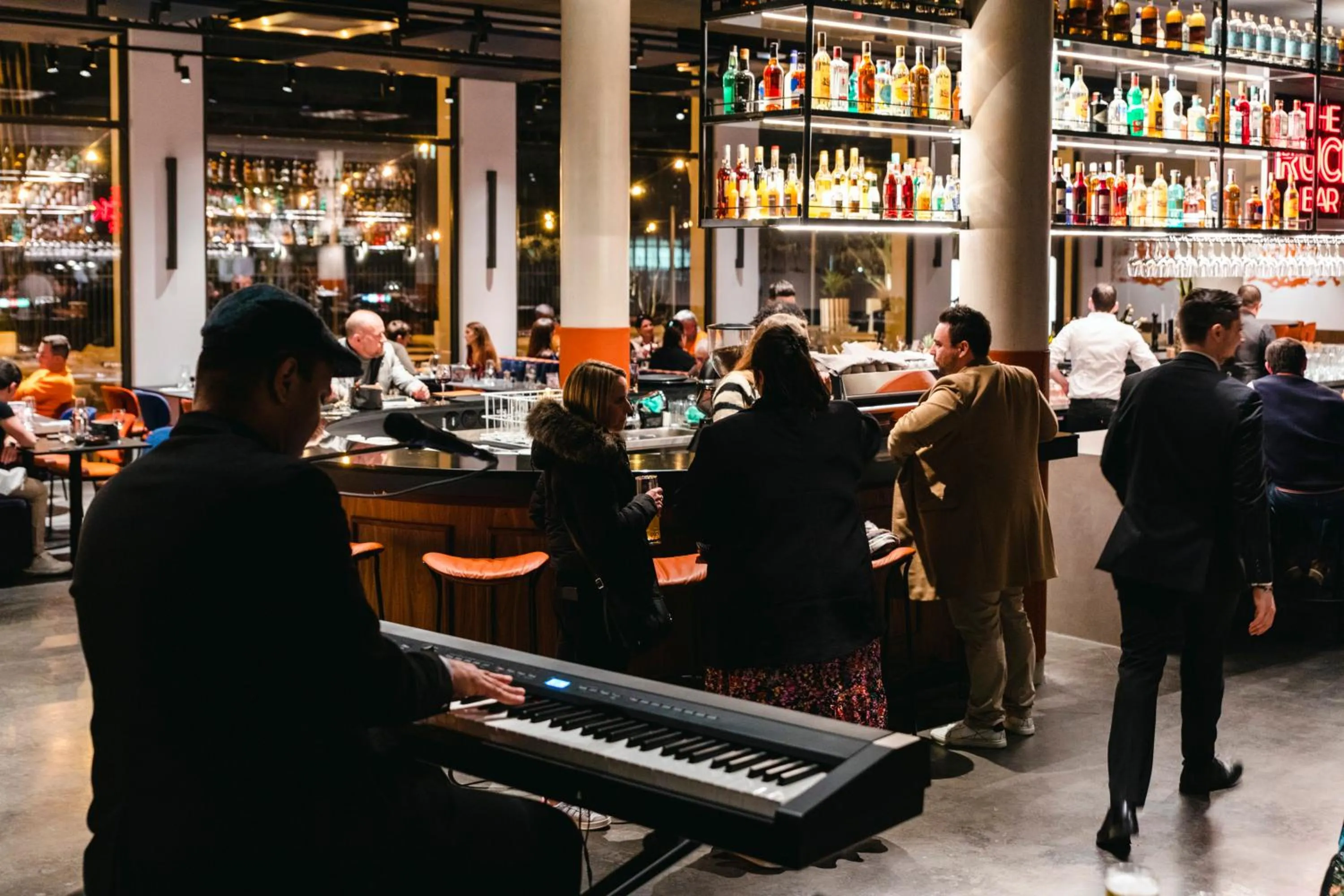 Evening entertainment in The Ruck Hotel