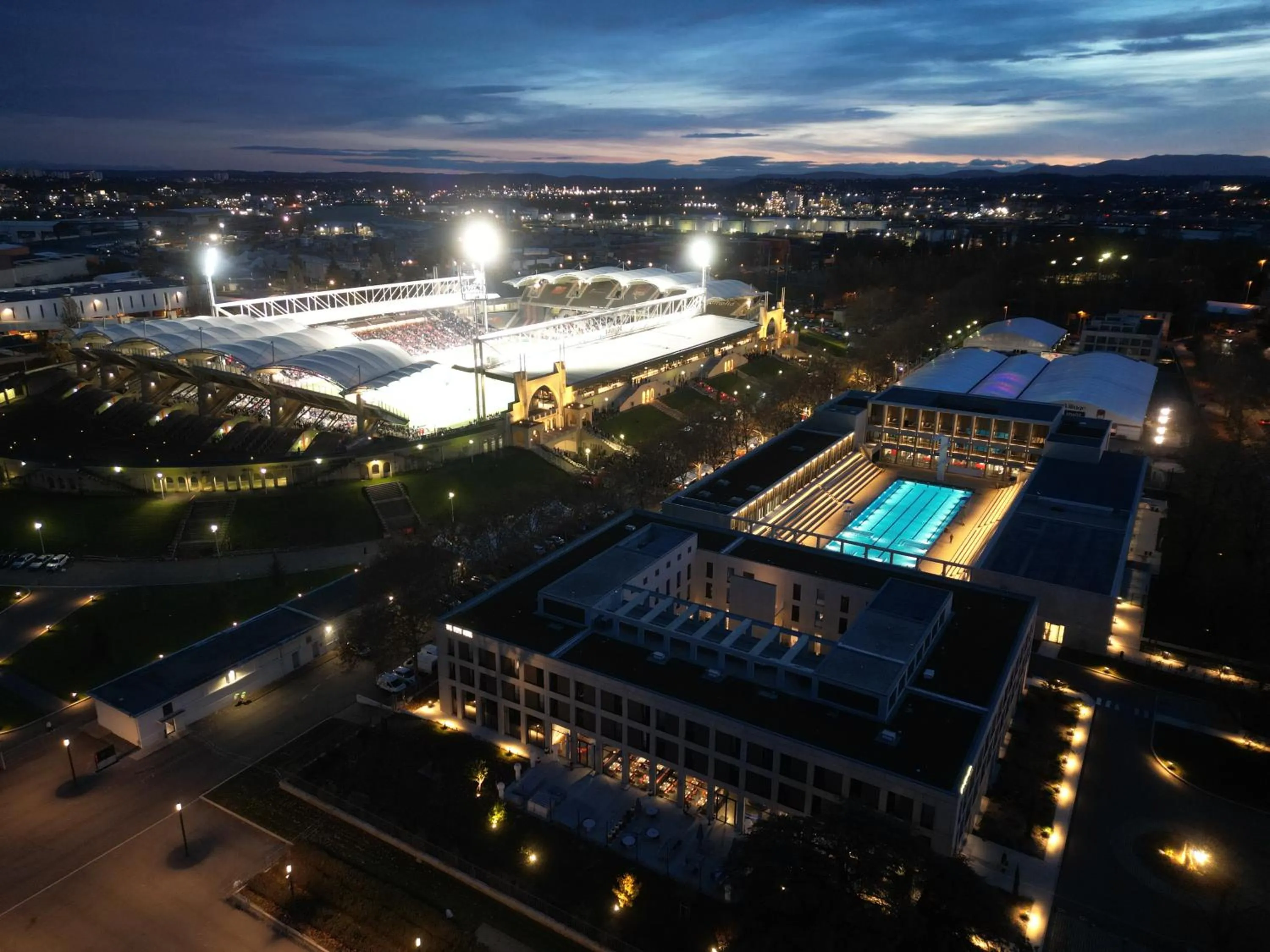 Bird's eye view in The Ruck Hotel
