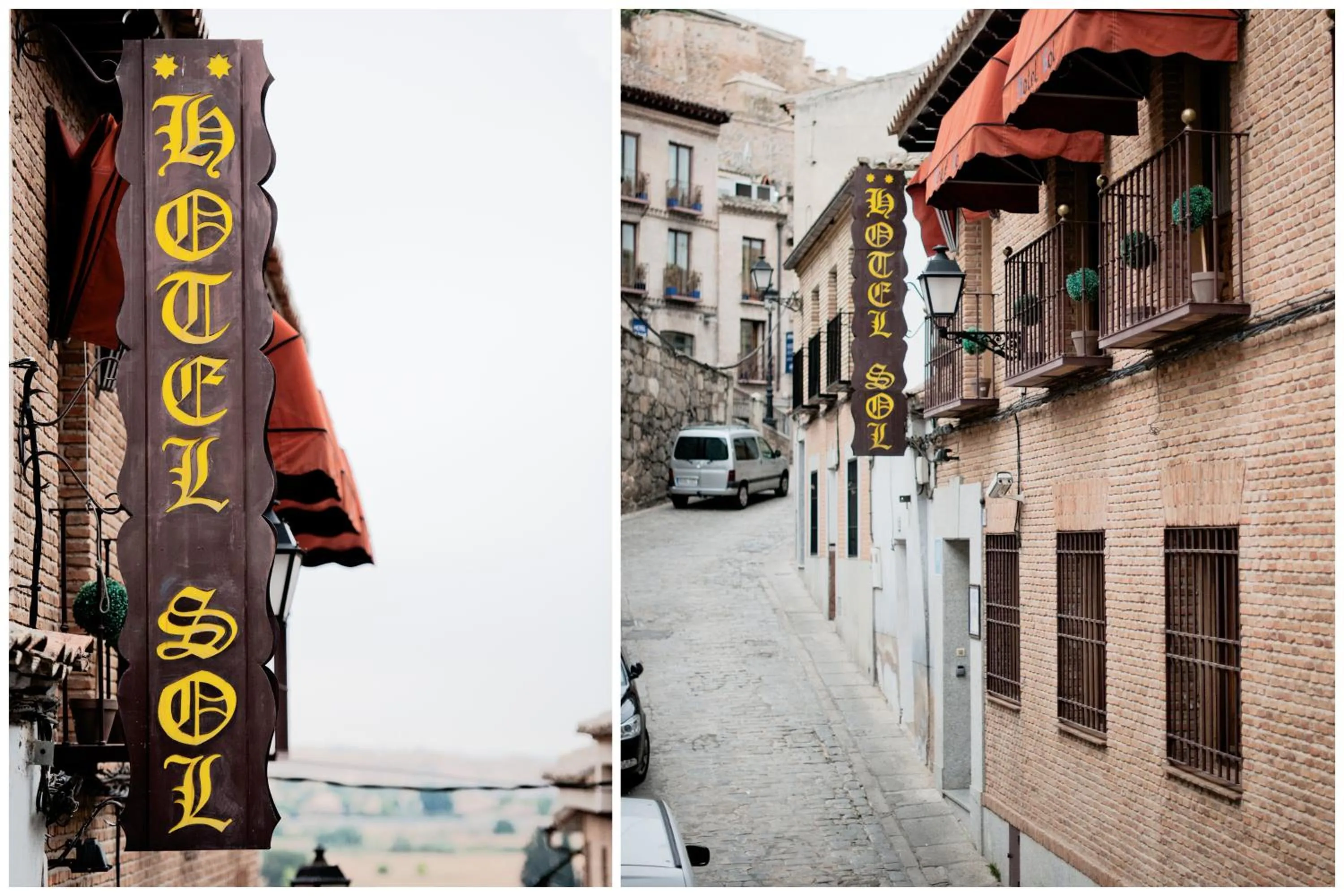 Facade/entrance in Hotel Sol