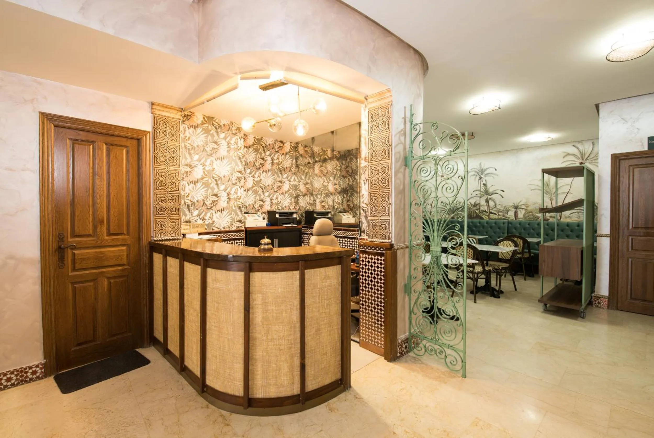 Lobby or reception in Hotel Sol