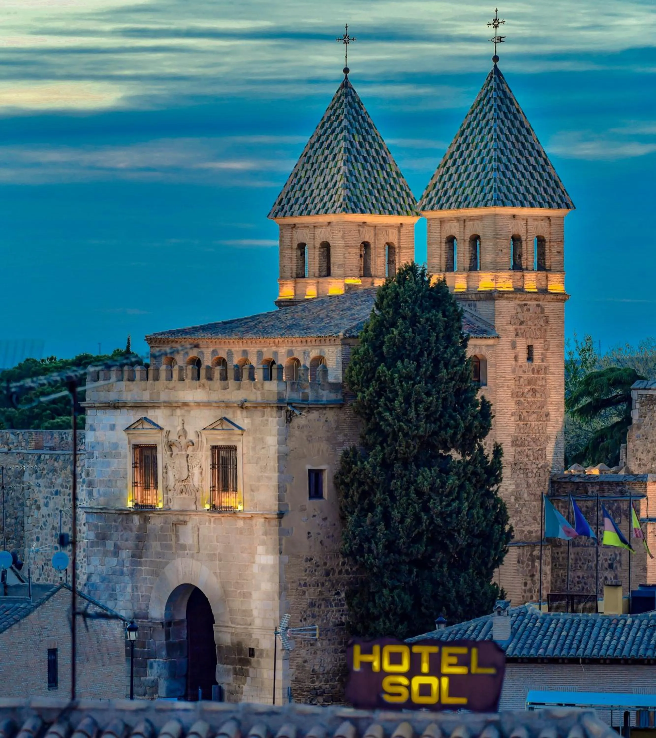 Property building in Hotel Sol