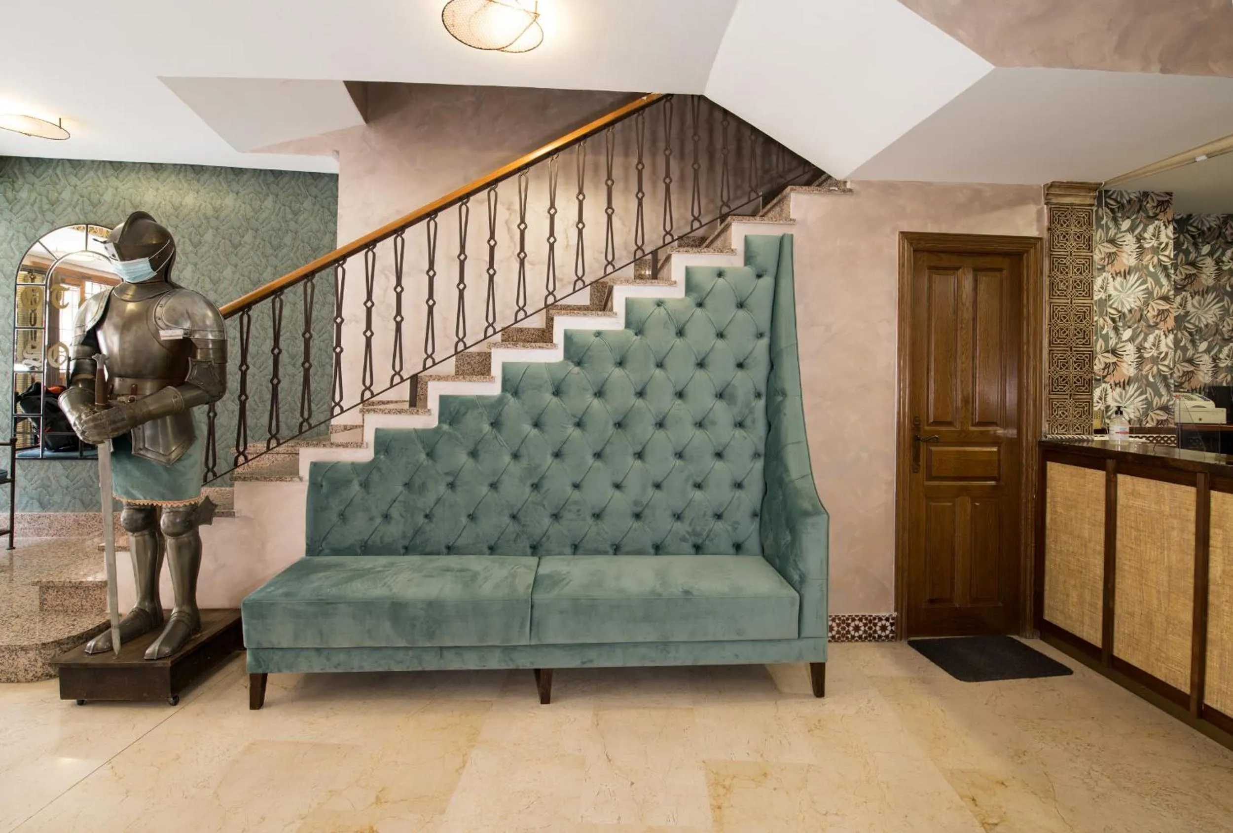 Lobby or reception in Hotel Sol