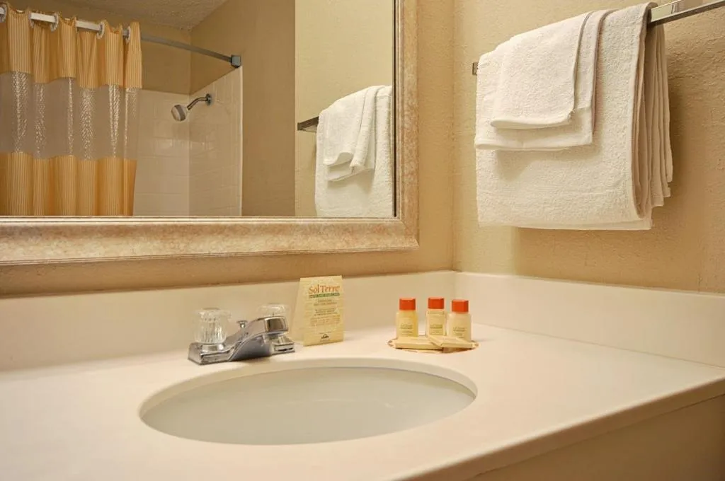 Shower in Best Budget Inn Tell City