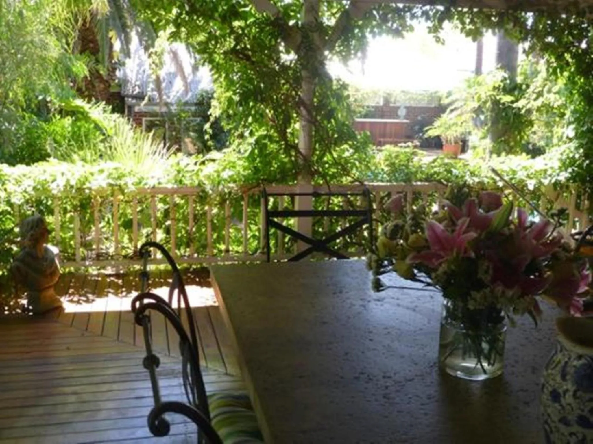 Balcony/Terrace in Lakeside Bed & Breakfast