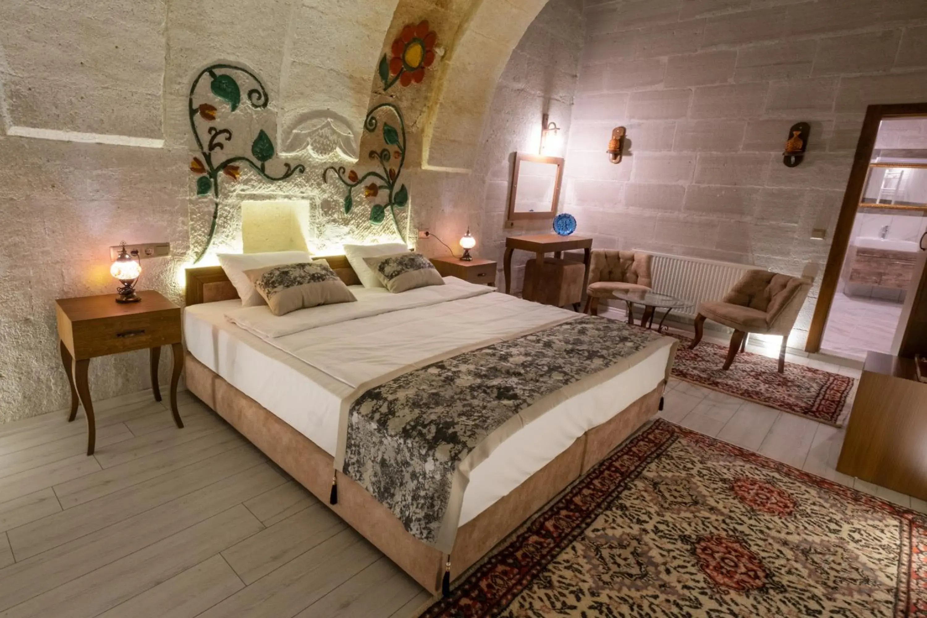 Photo of the whole room, Bed in Mesken Cave Suites Photo of the whole room, Bed in Mesken Cave Suites