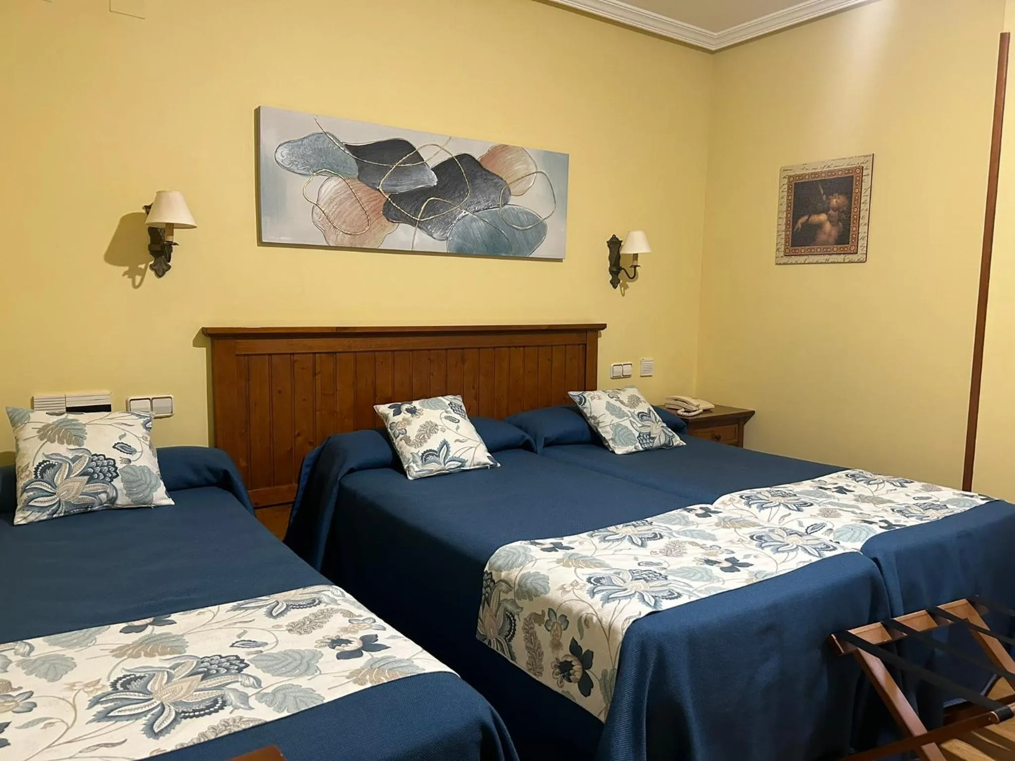 Bed in Hotel Casona de la Reyna