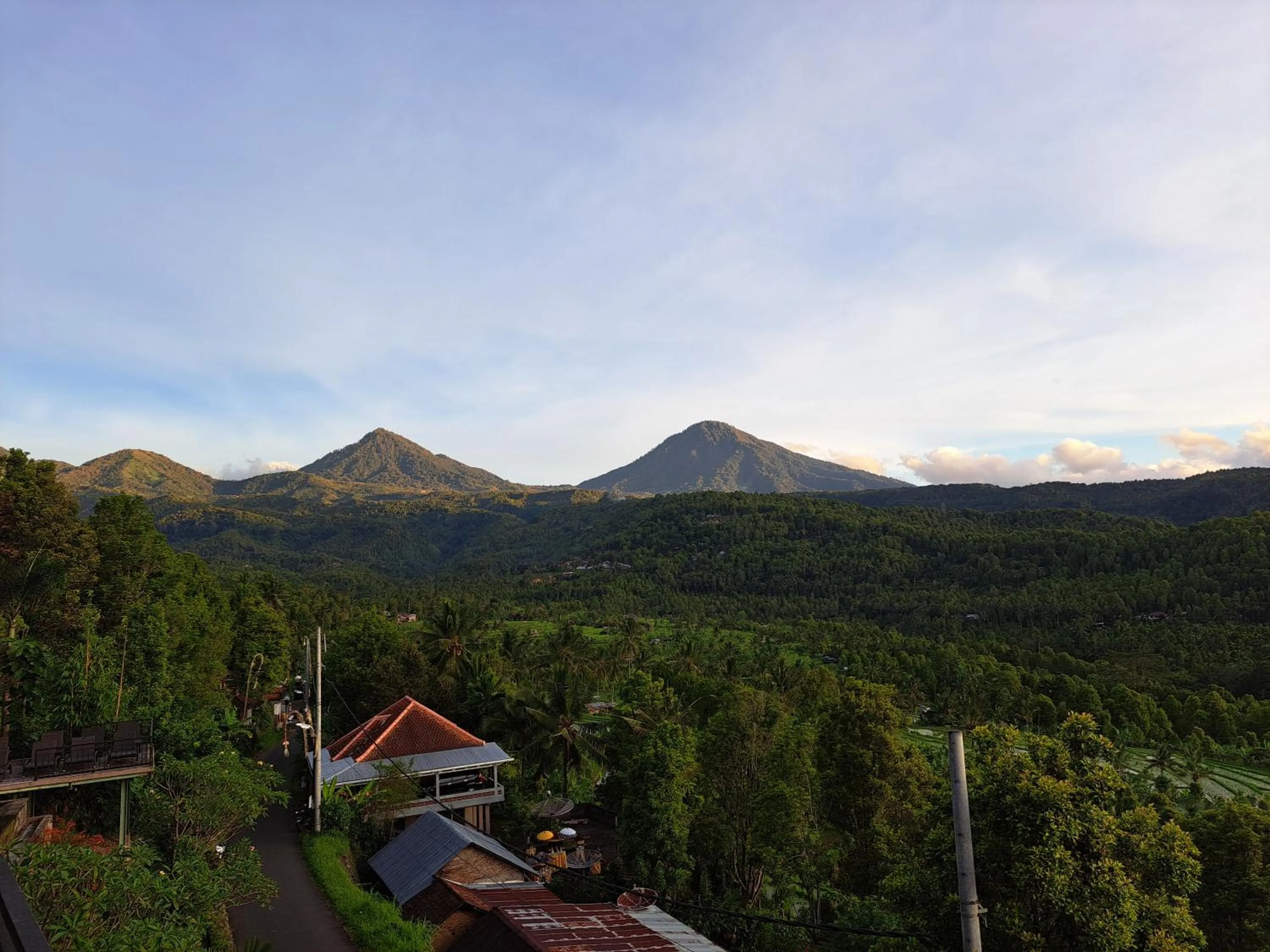 Mountain view in Bali Rahayu Homestay