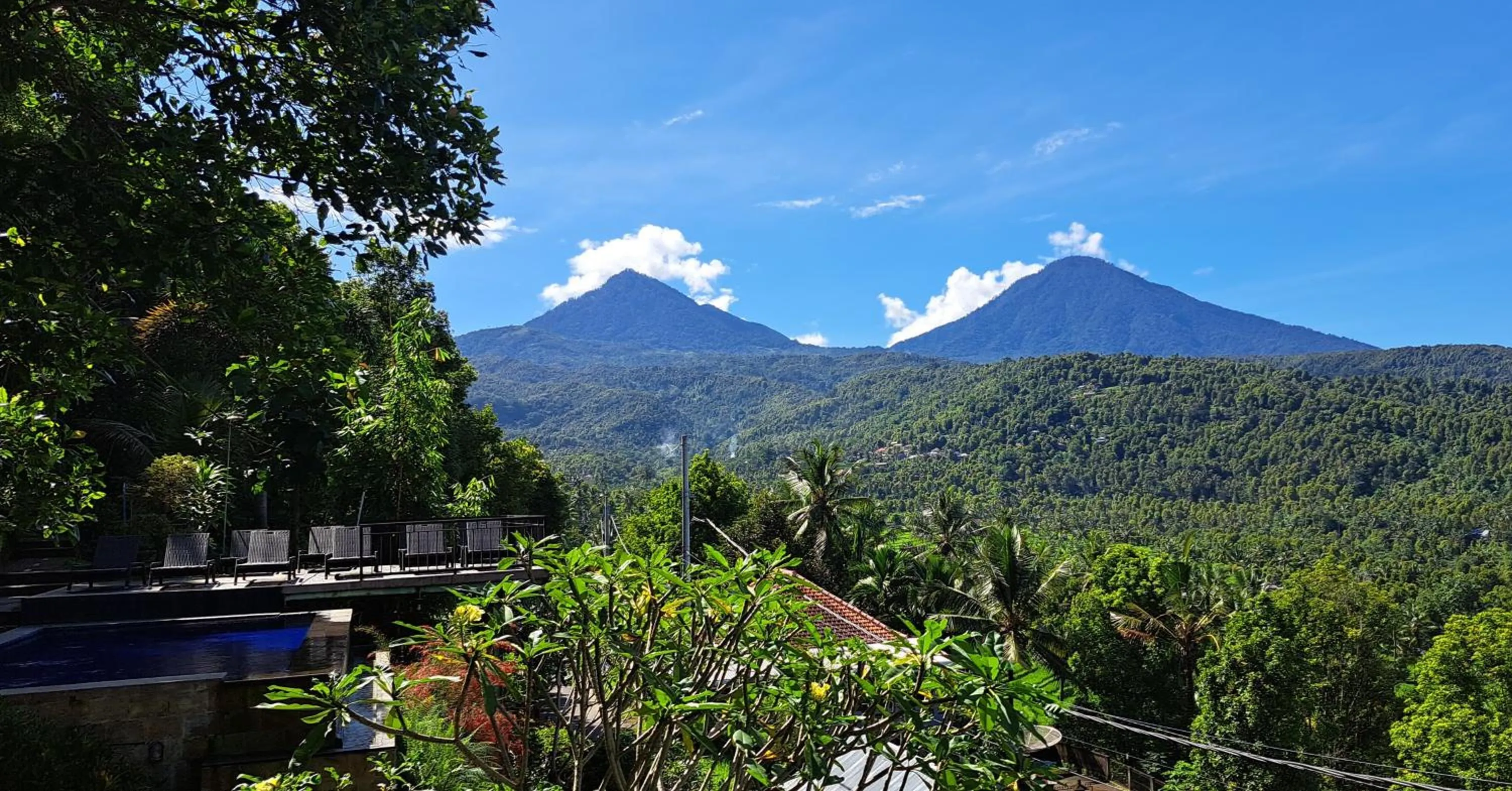 Mountain view in Bali Rahayu Homestay