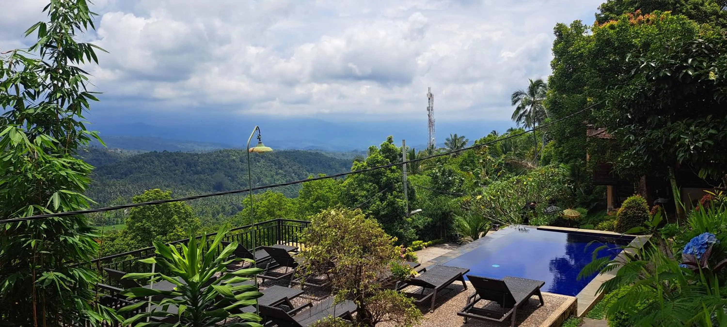 Natural landscape in Bali Rahayu Homestay
