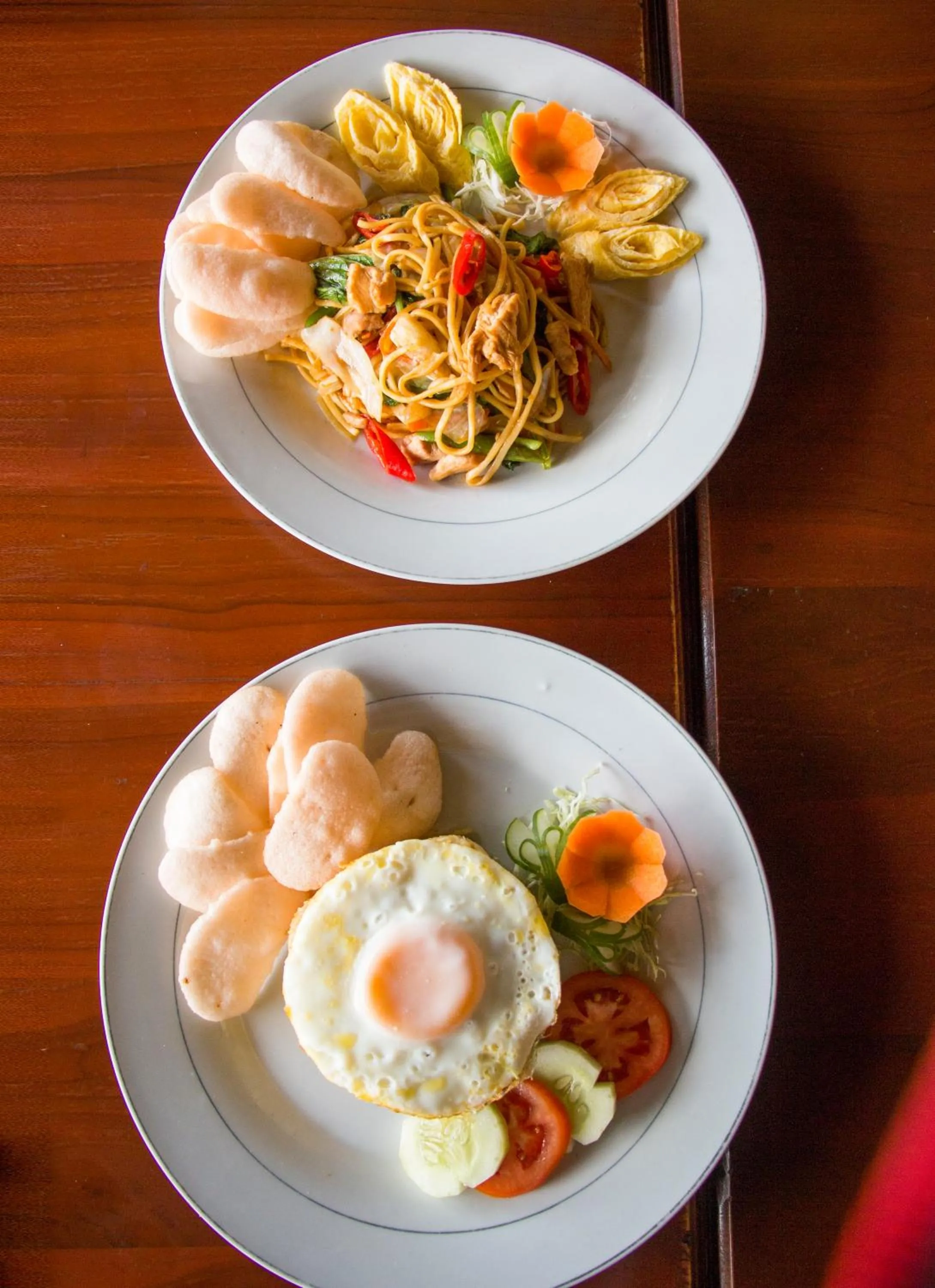 Food and drinks in Bali Rahayu Homestay