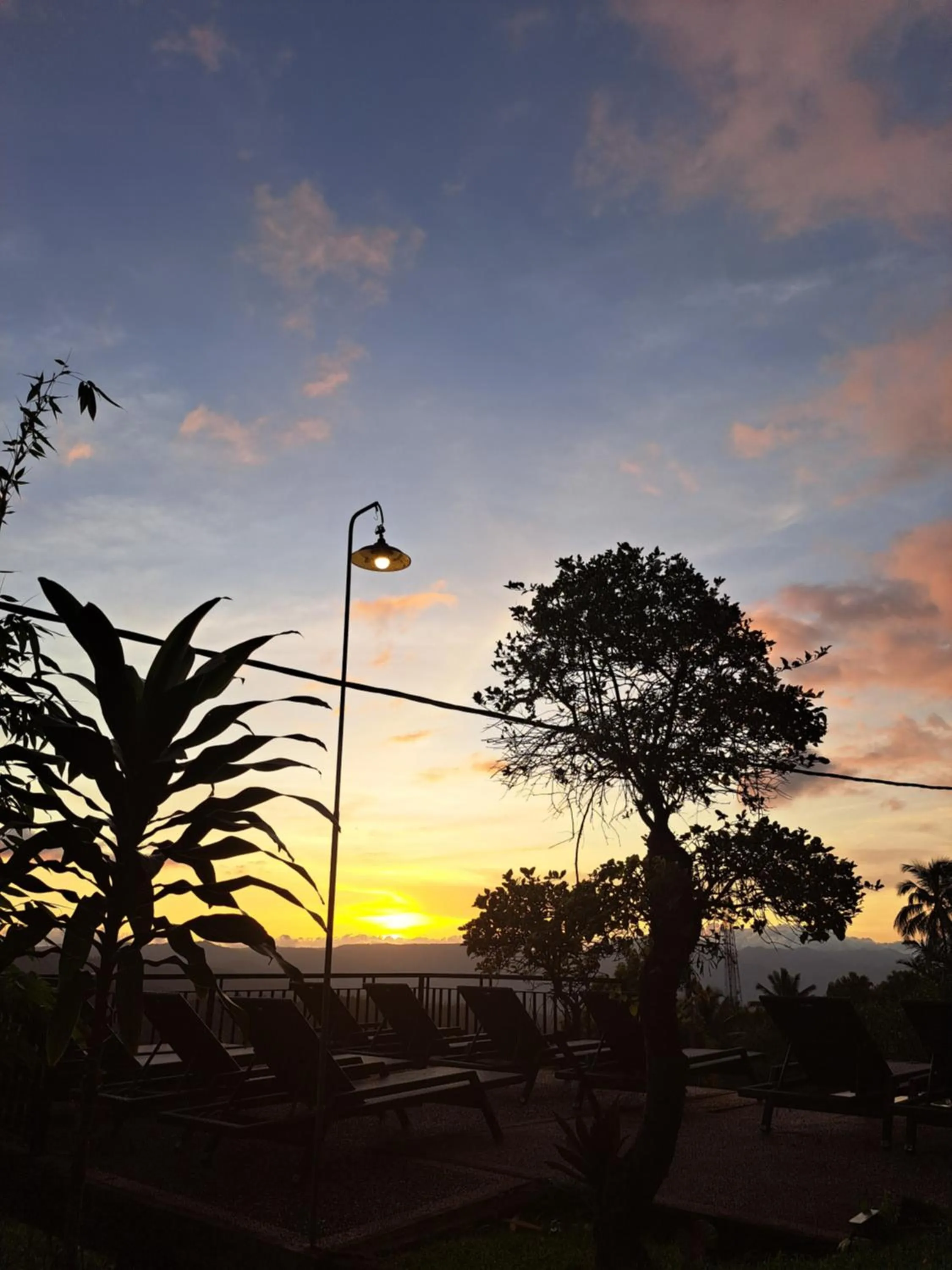 Sunset in Bali Rahayu Homestay