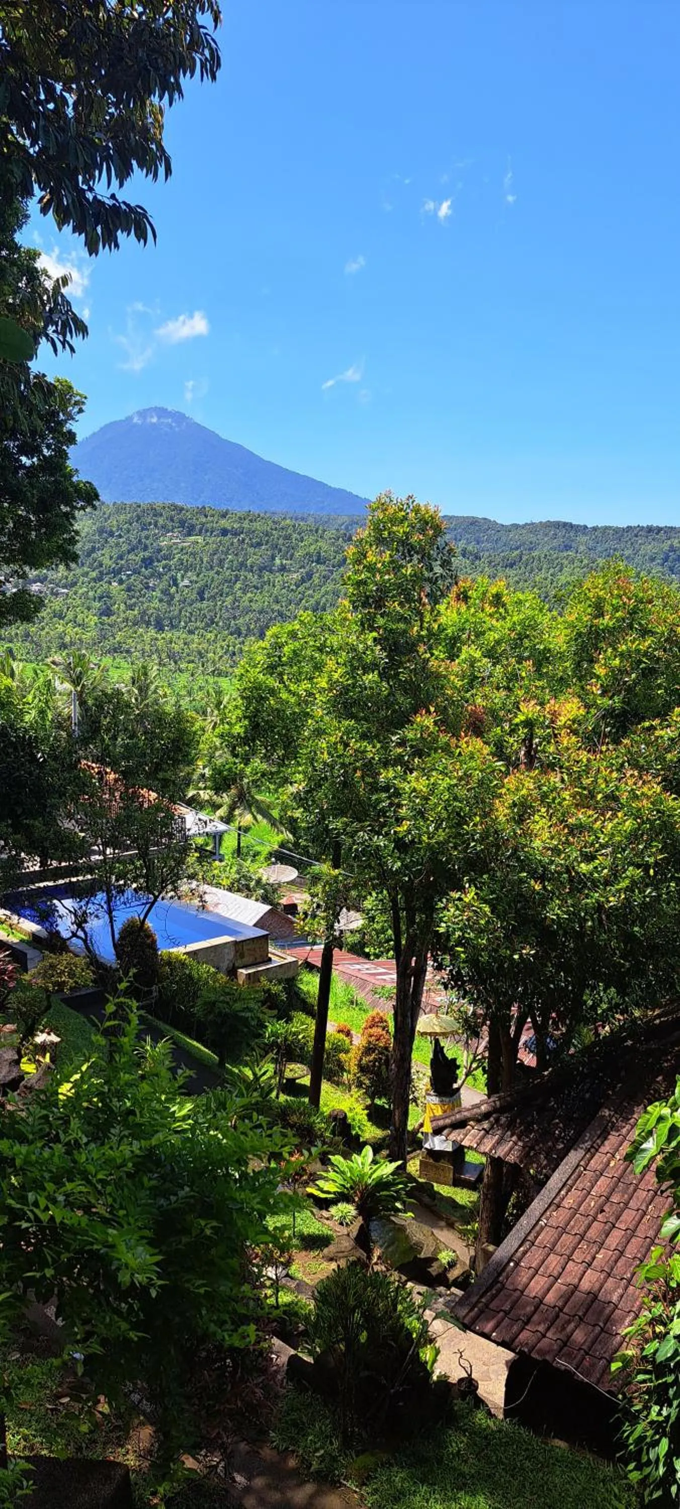 Mountain view in Bali Rahayu Homestay