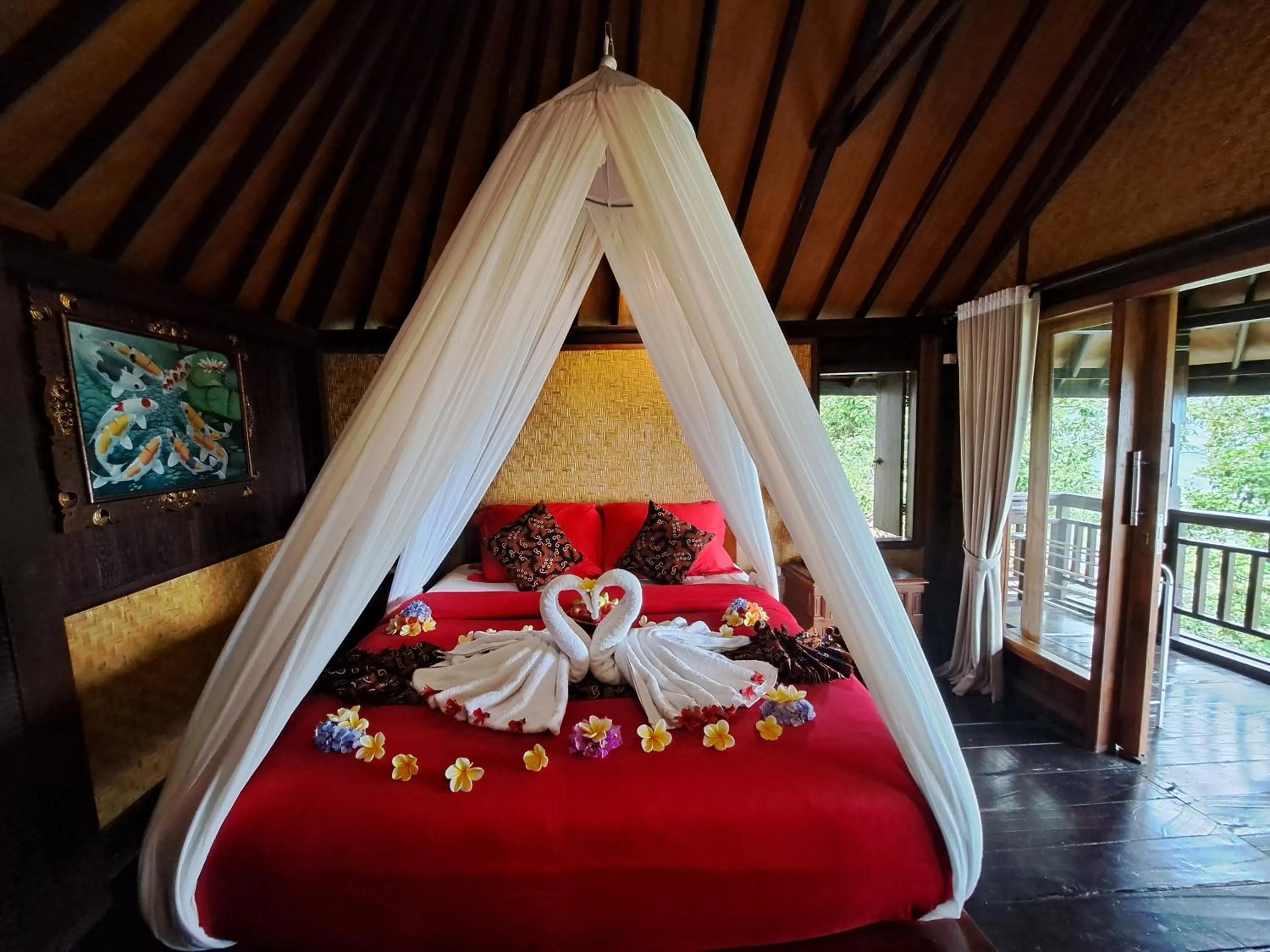 Bedroom, Bed in Bali Rahayu Homestay