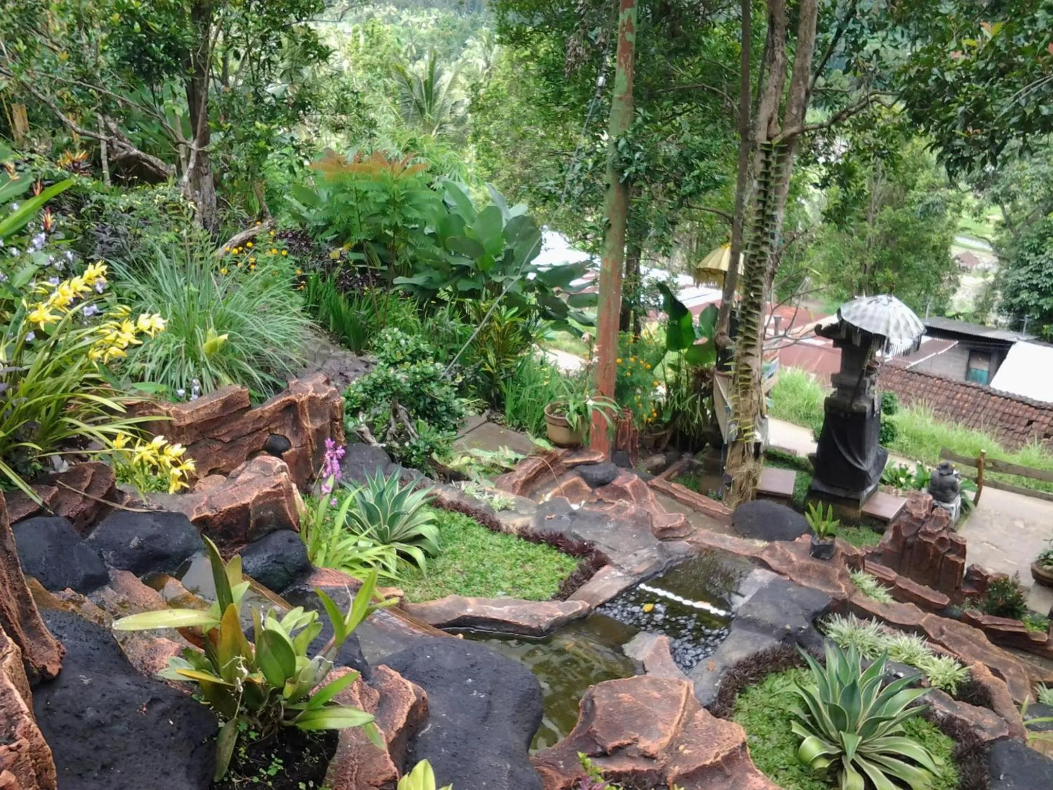 Garden in Bali Rahayu Homestay