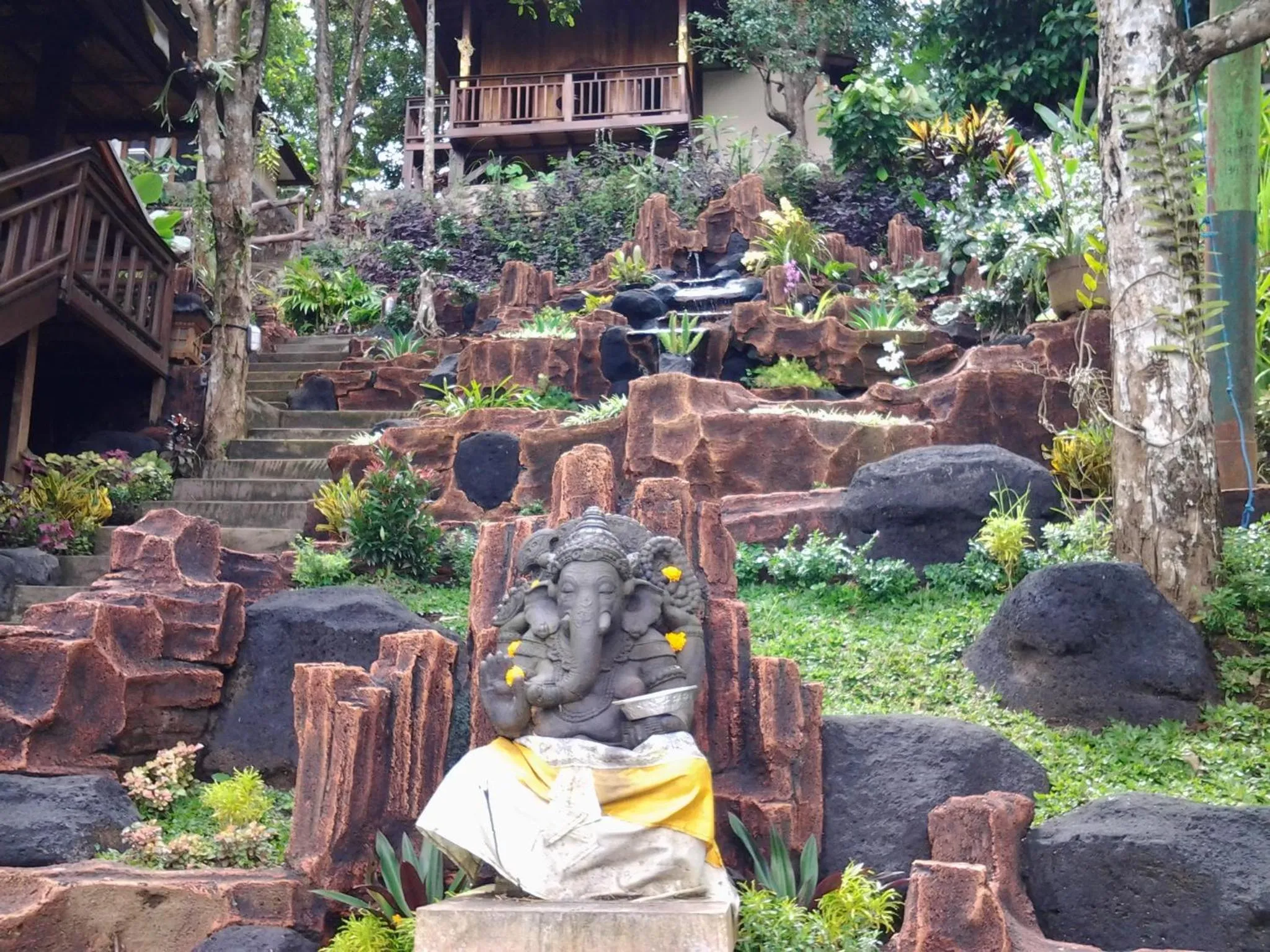 Garden in Bali Rahayu Homestay
