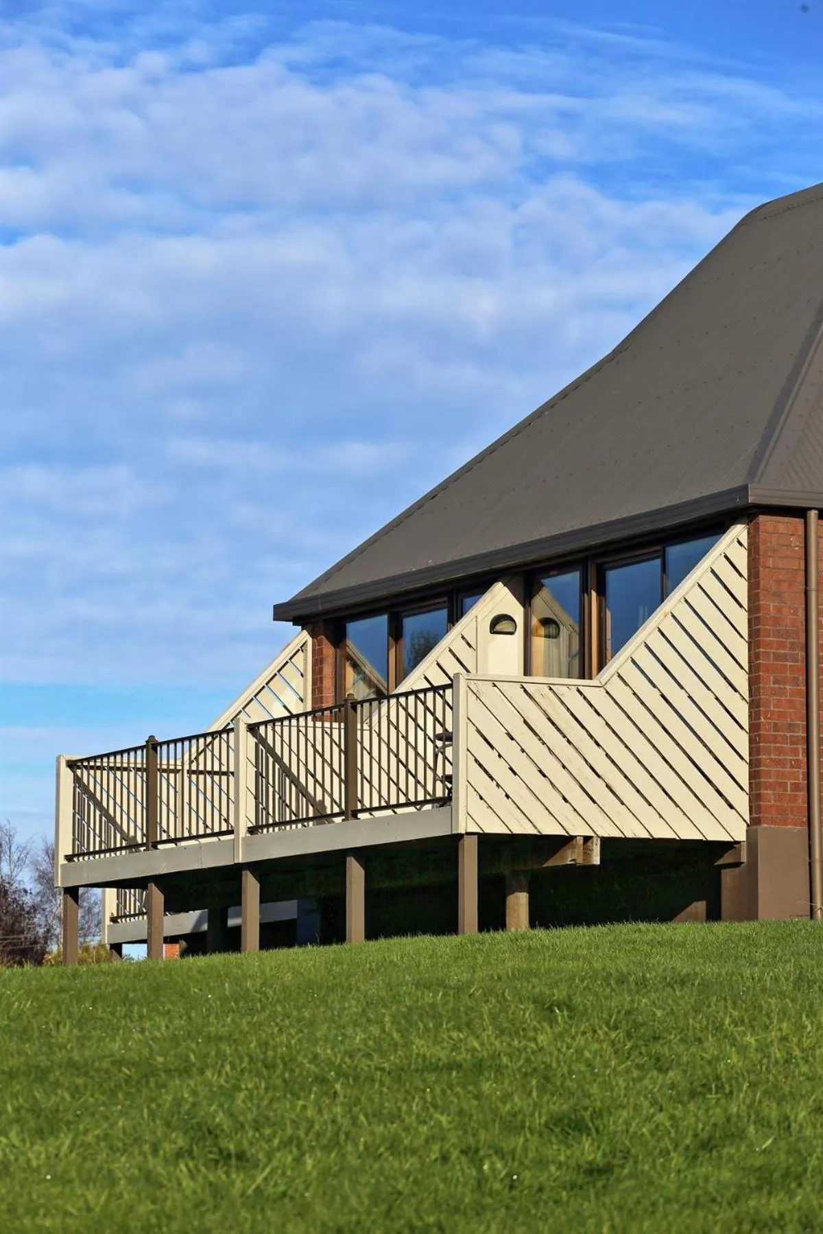 Garden view in Rosebank Lodge