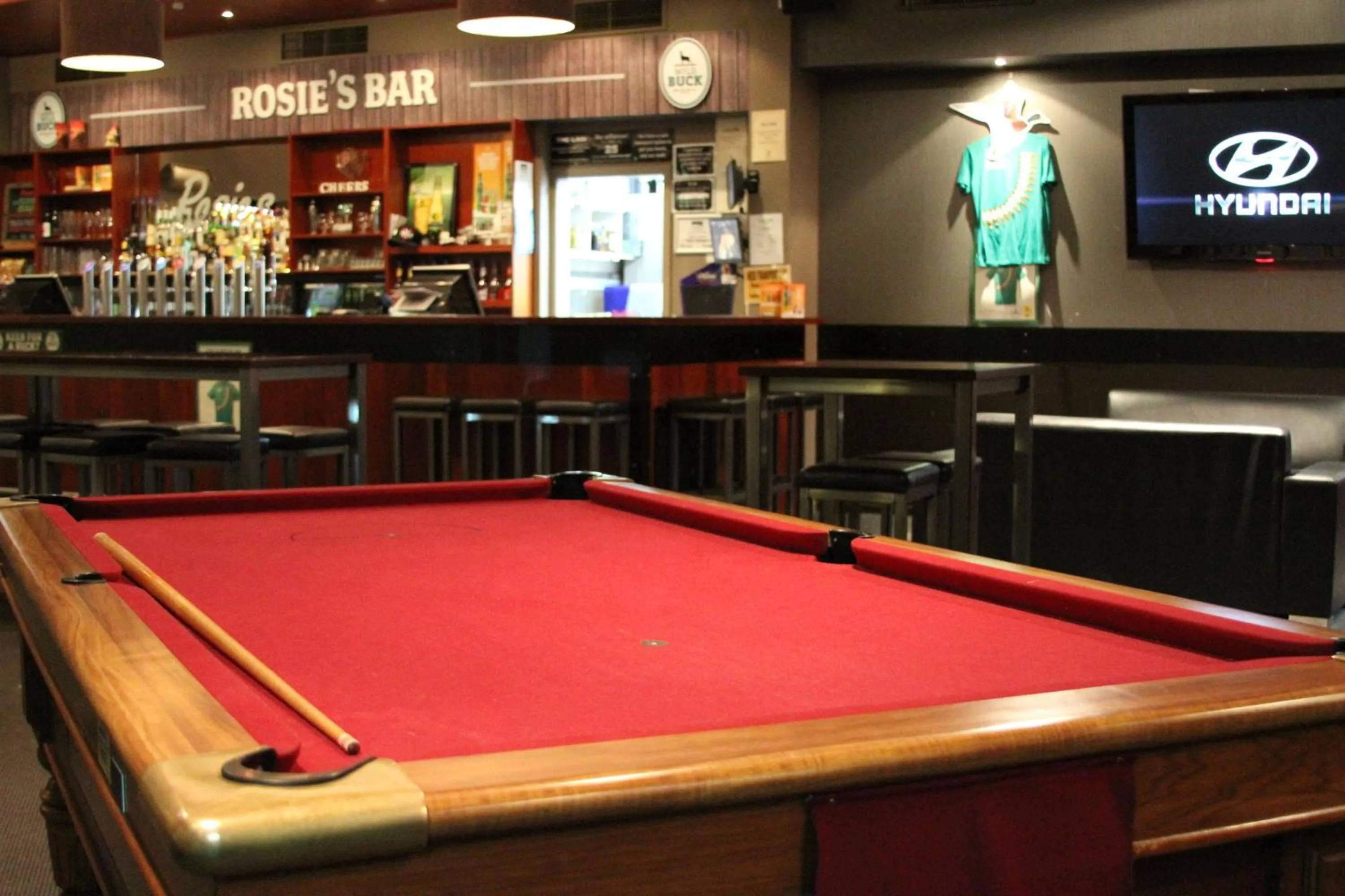 Billiard in Rosebank Lodge