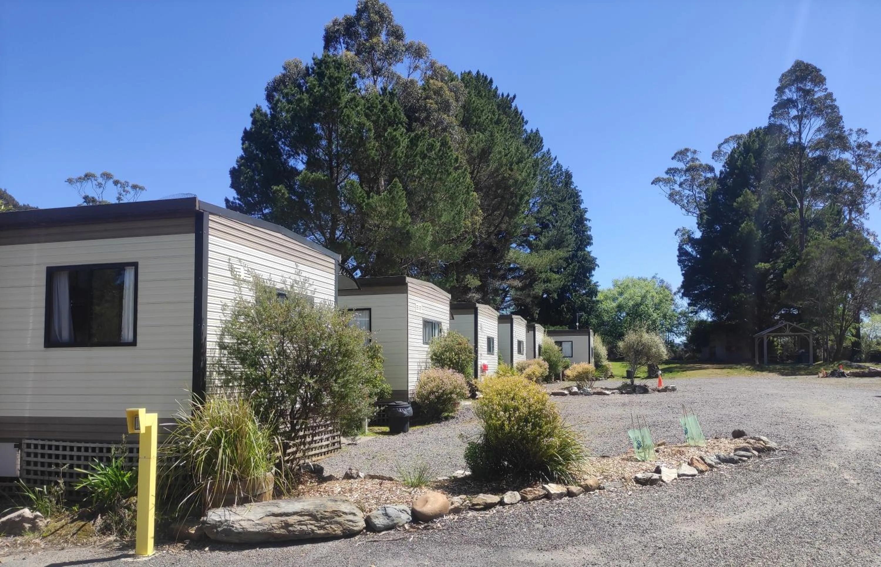 Property building in Zeehan Bush Camp