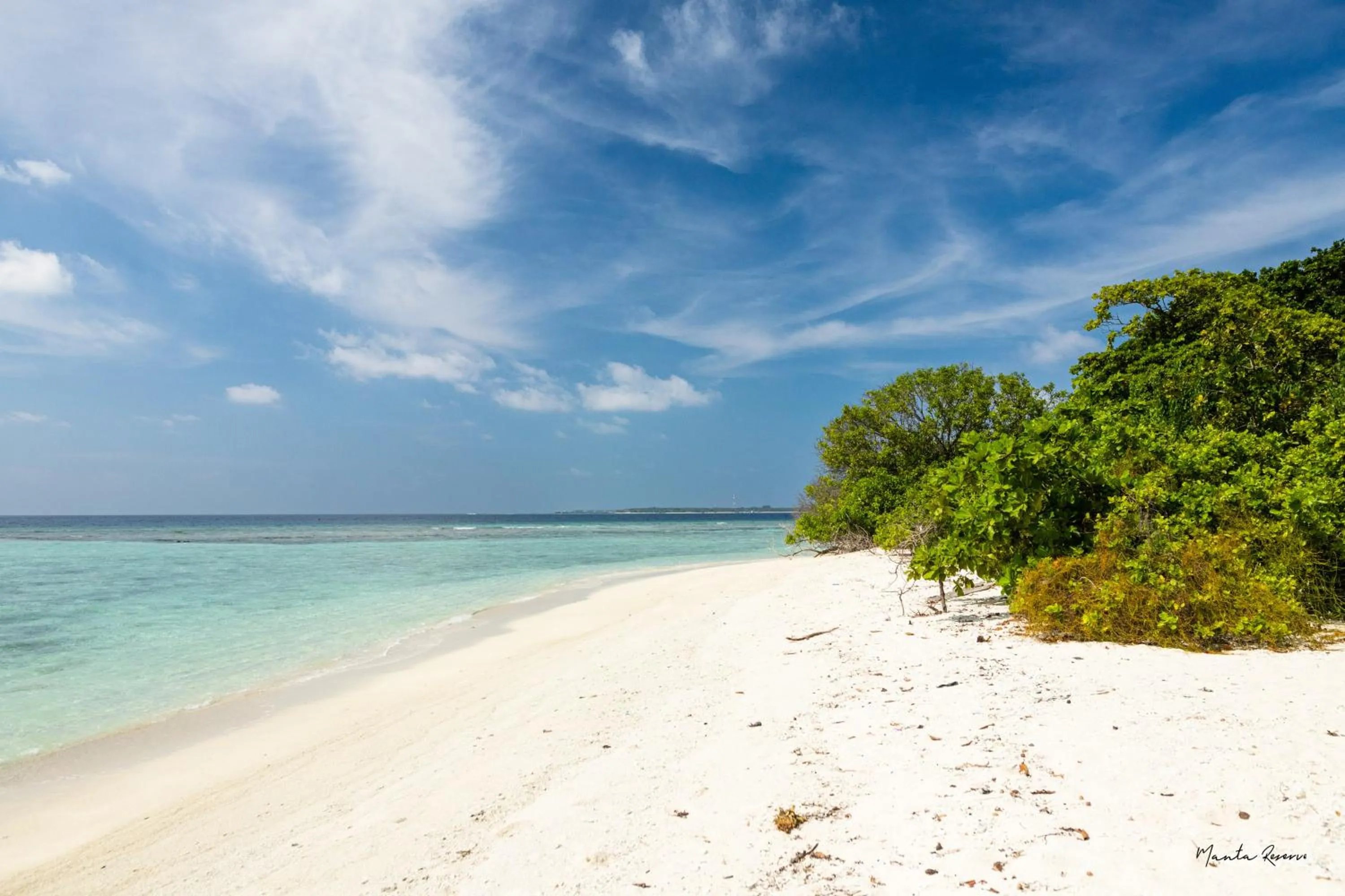 Beach in Manta Reserve