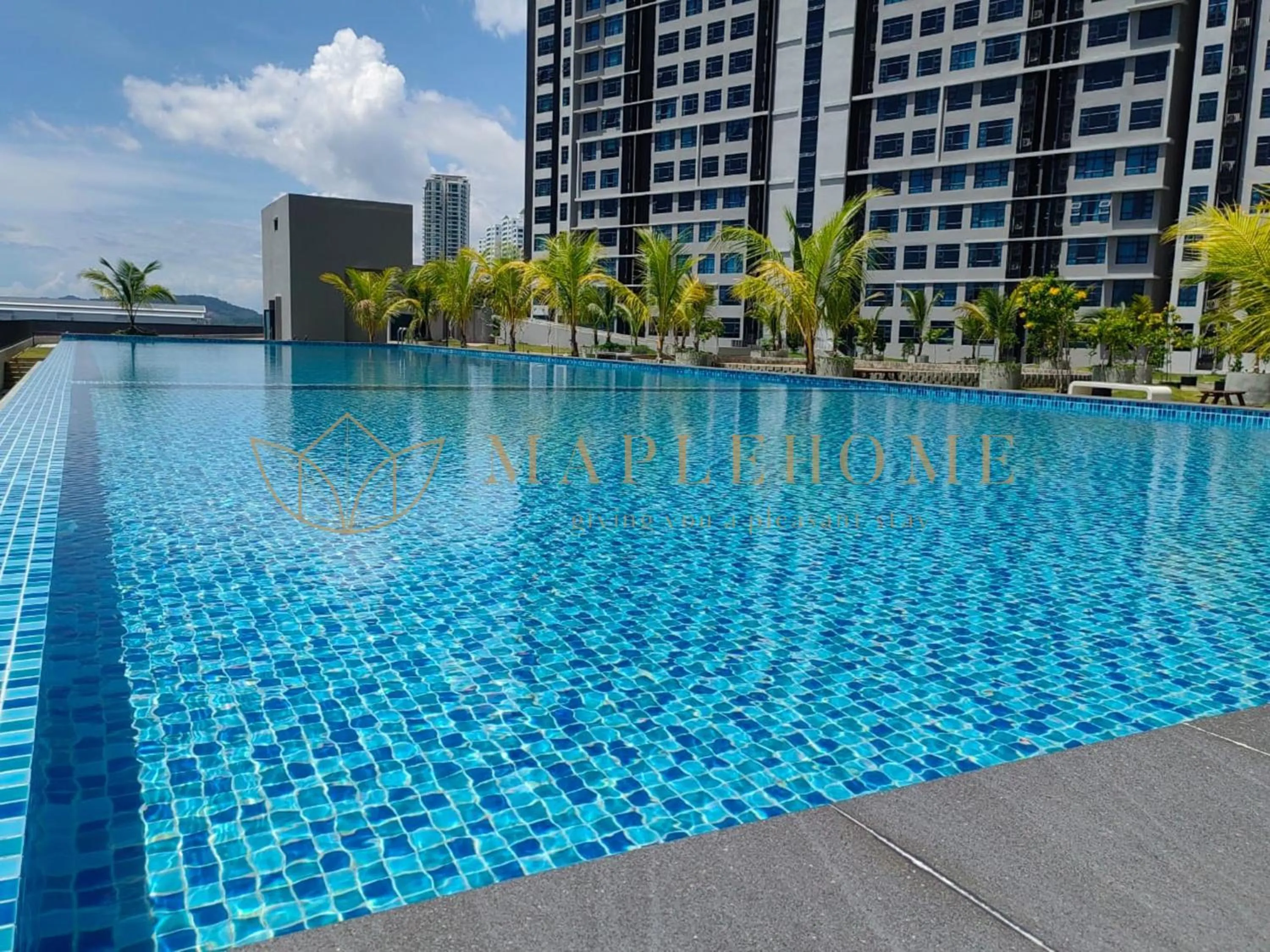 Swimming pool in Jesselton Quay Premier Suites Kota Kinabalu