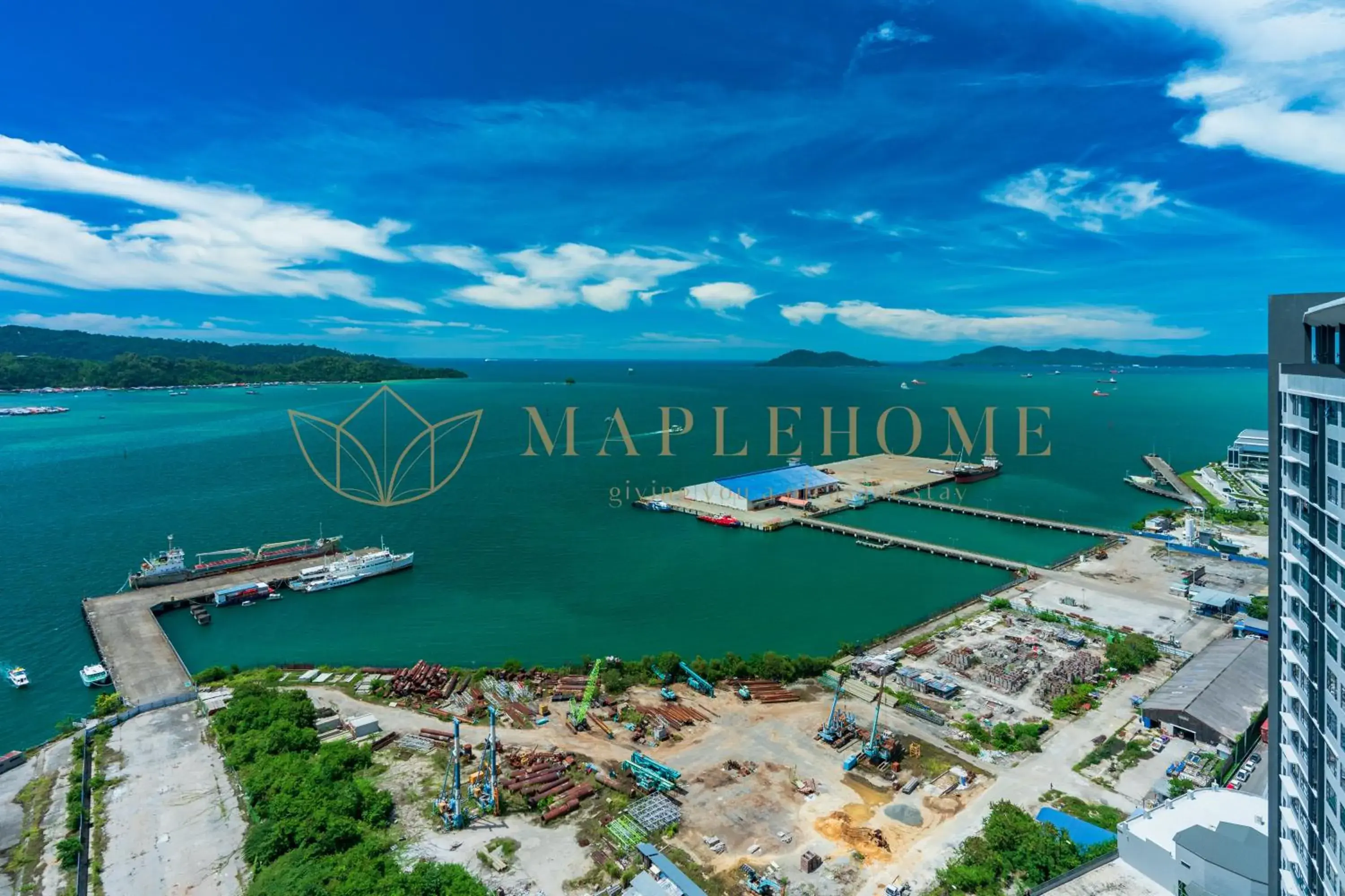 Sea view in Jesselton Quay Premier Suites Kota Kinabalu Sea view in Jesselton Quay Premier Suites Kota Kinabalu