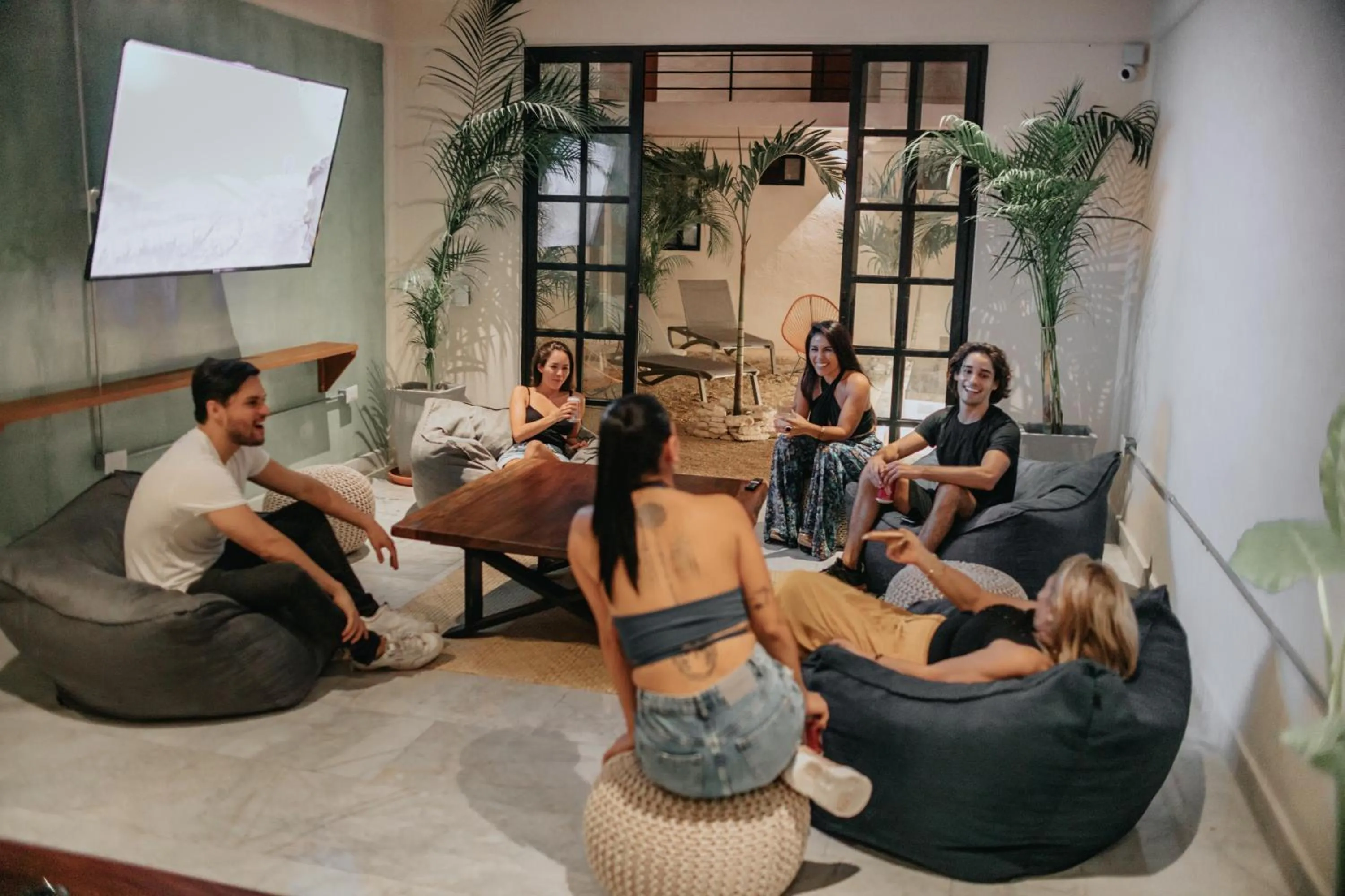Living room in Khali Cancún