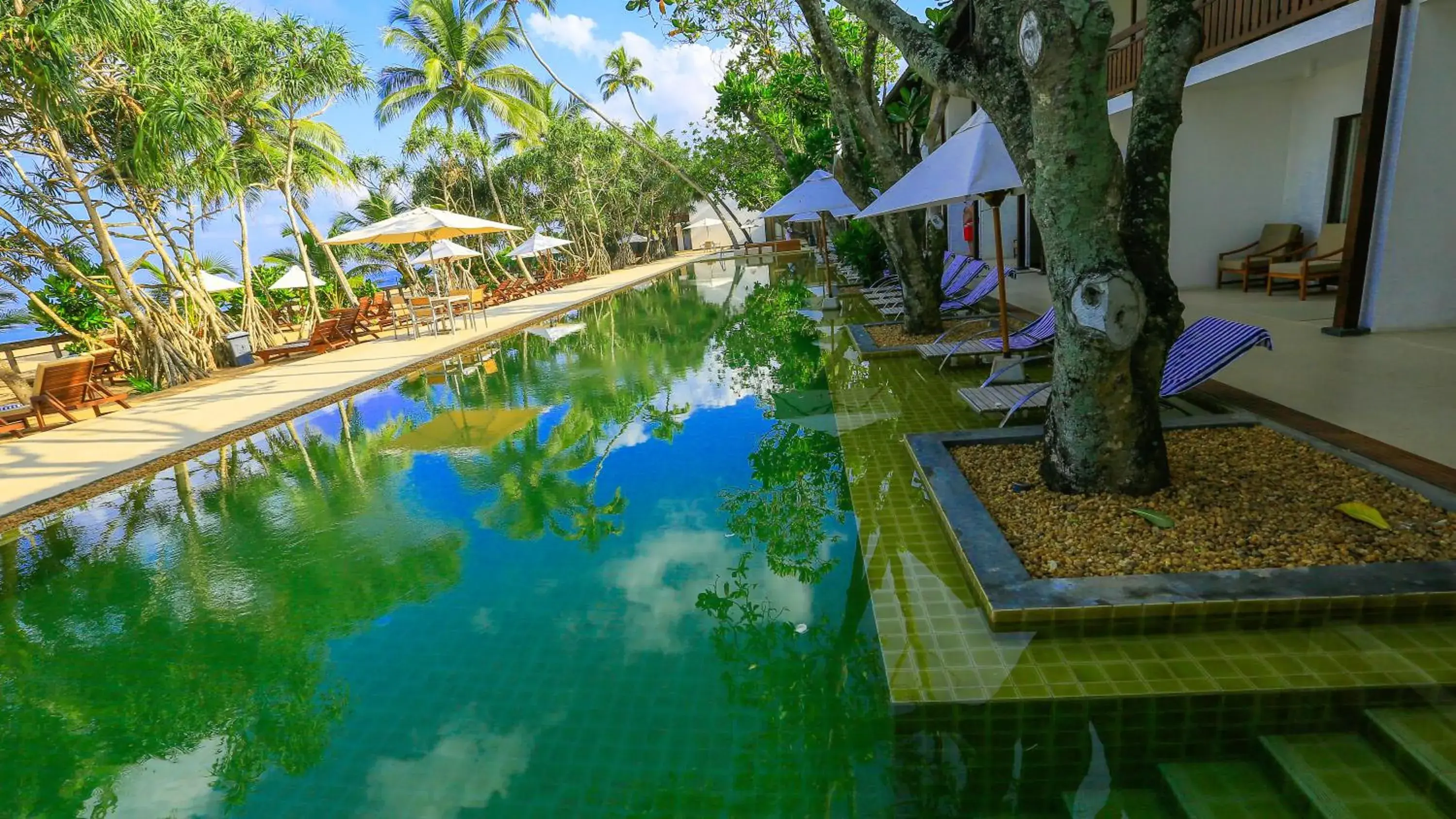 Facade/entrance in Pandanus Beach Resort & Spa Facade/entrance in Pandanus Beach Resort & Spa