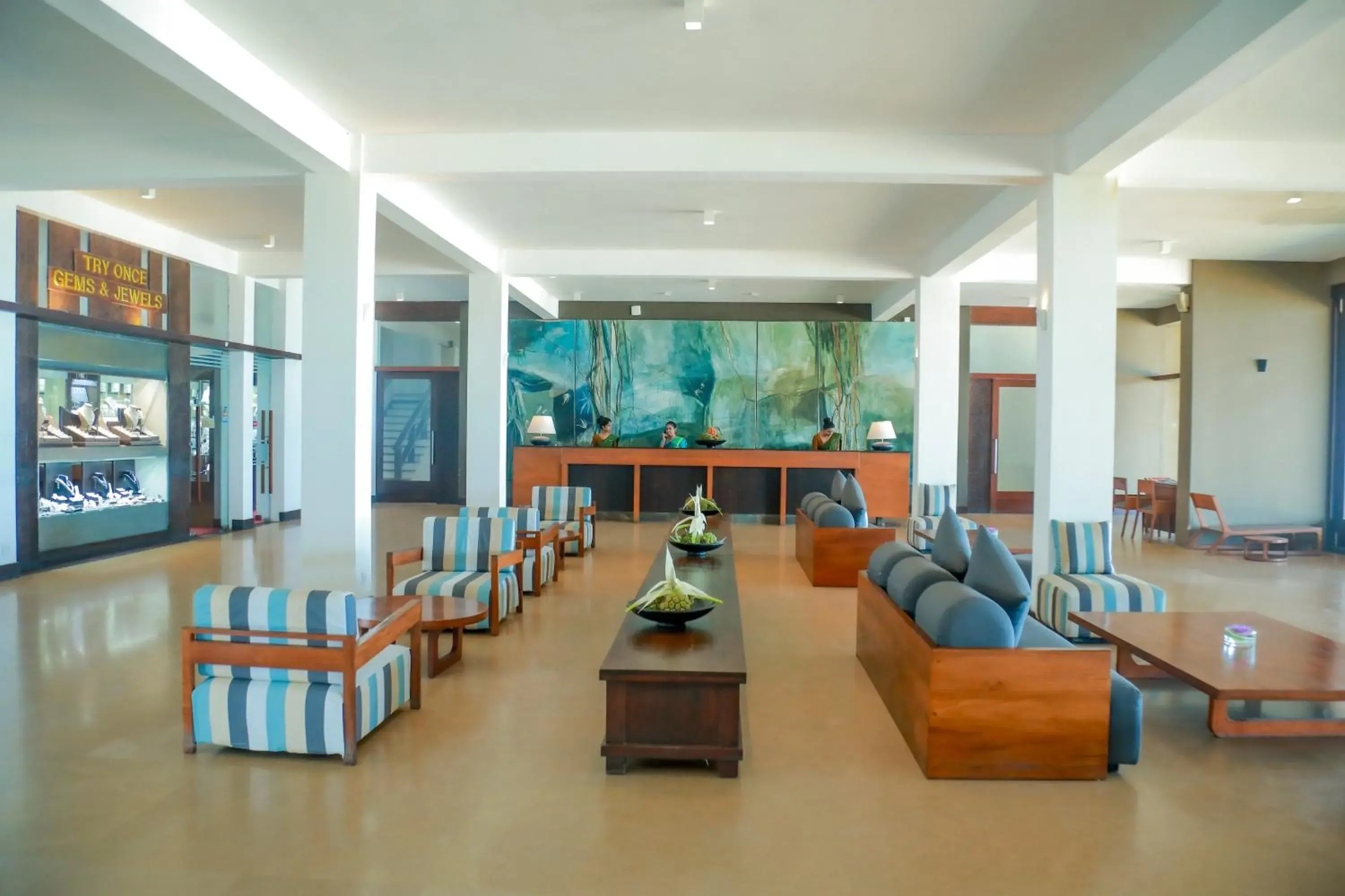Lobby or reception in Pandanus Beach Resort & Spa Lobby or reception in Pandanus Beach Resort & Spa