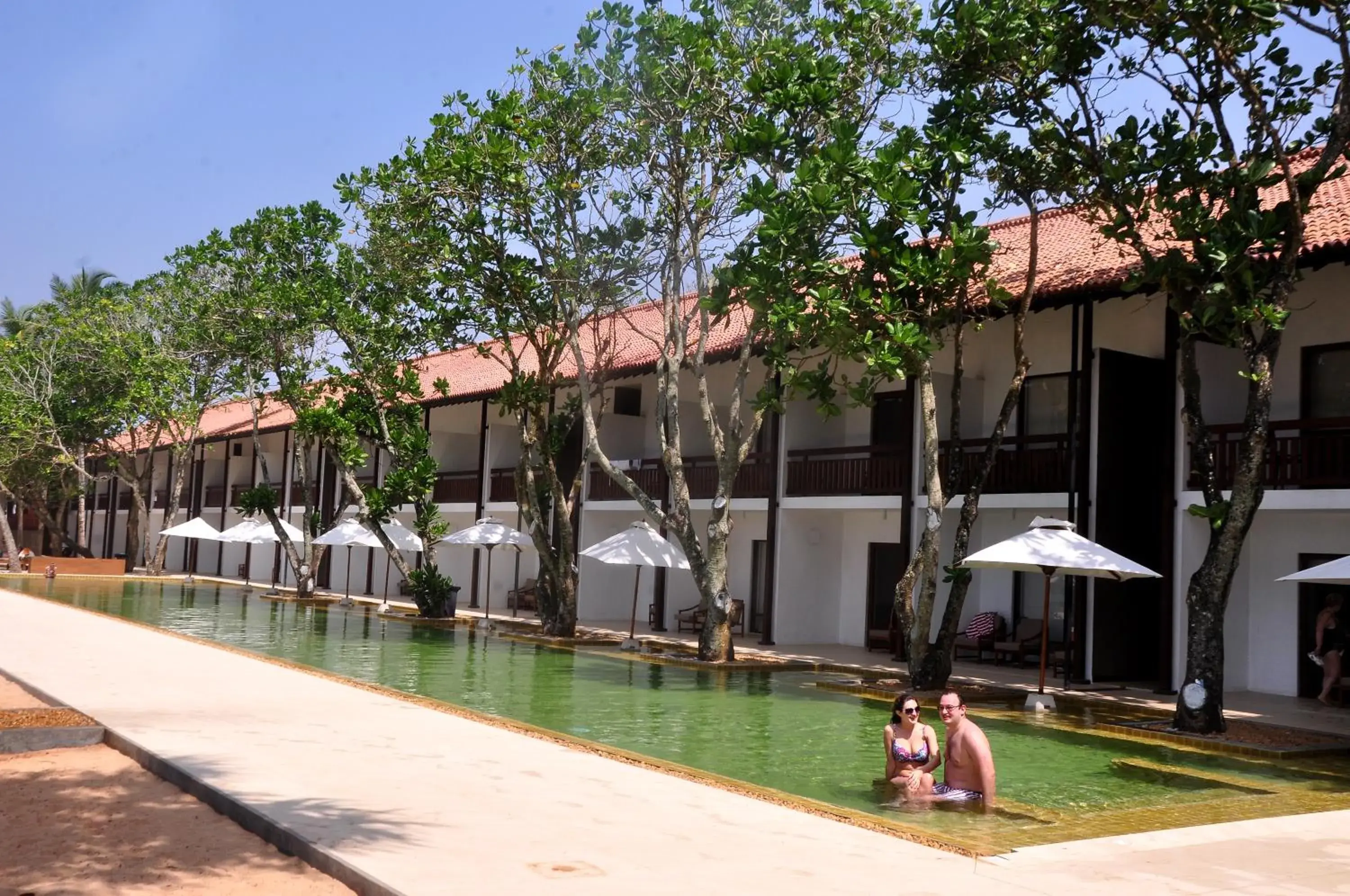 Swimming pool in Pandanus Beach Resort & Spa Swimming pool in Pandanus Beach Resort & Spa
