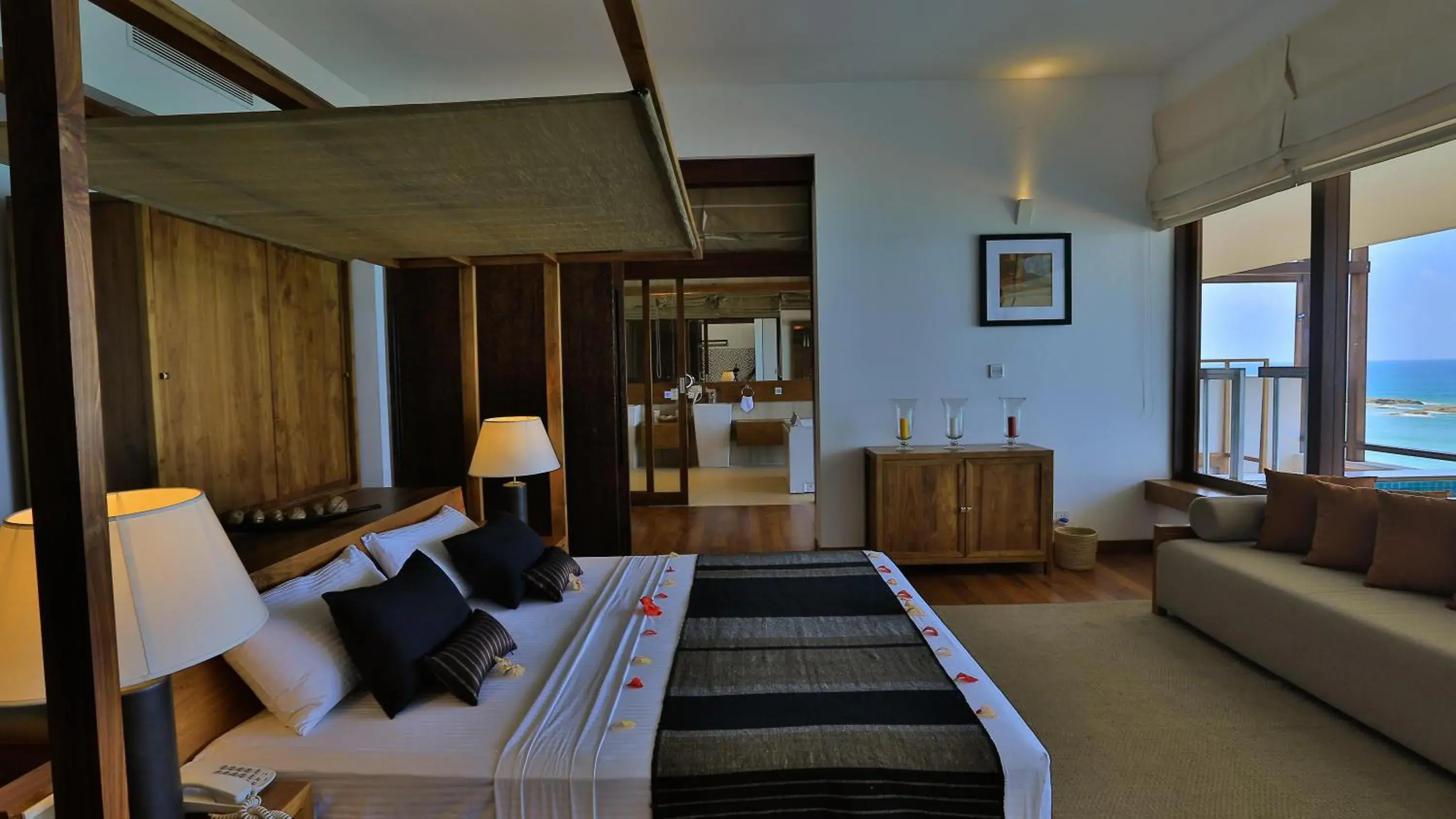 Bedroom, Bed in Pandanus Beach Resort & Spa Bedroom, Bed in Pandanus Beach Resort & Spa