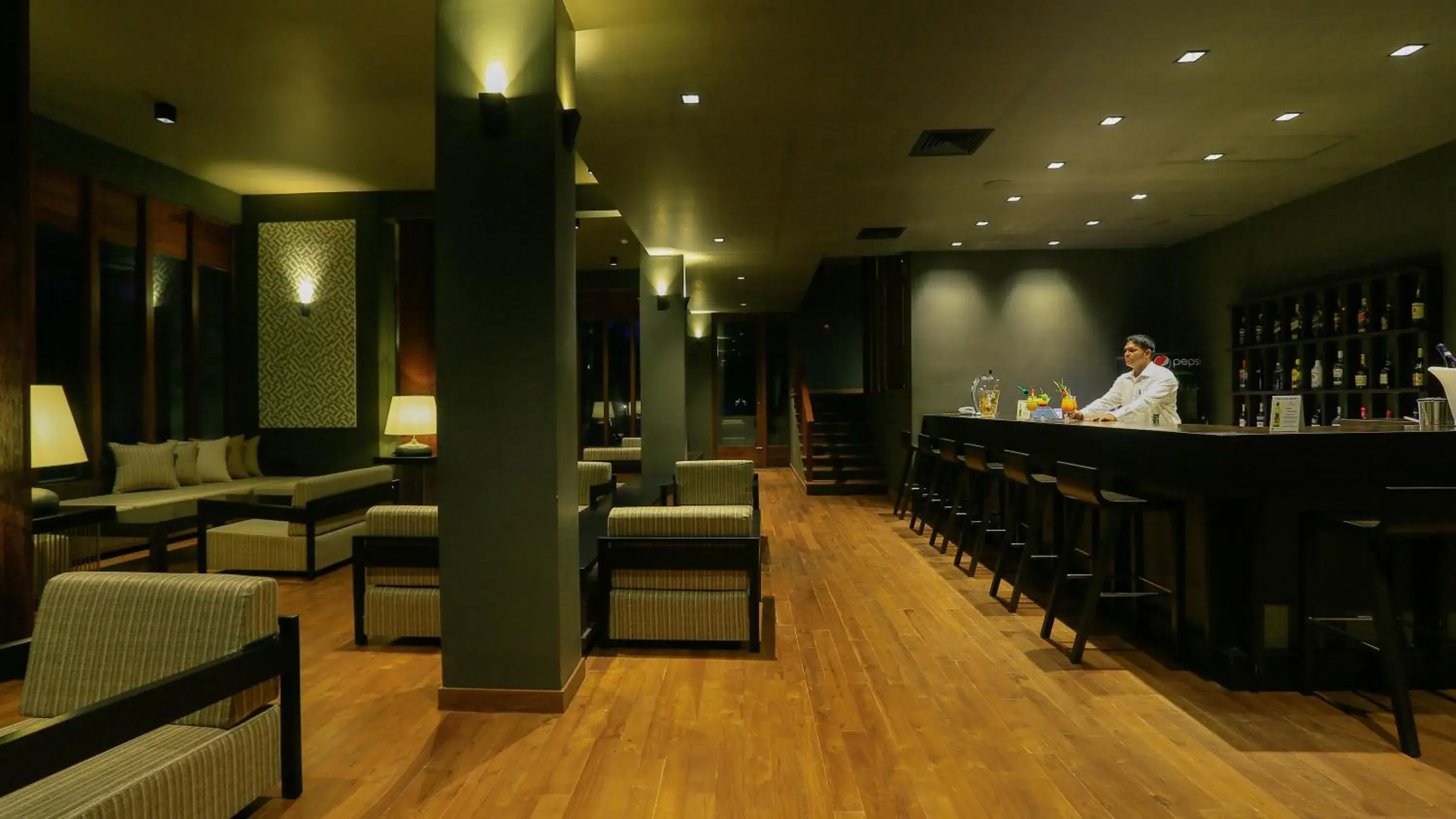 Lounge or bar in Pandanus Beach Resort & Spa Lounge or bar in Pandanus Beach Resort & Spa