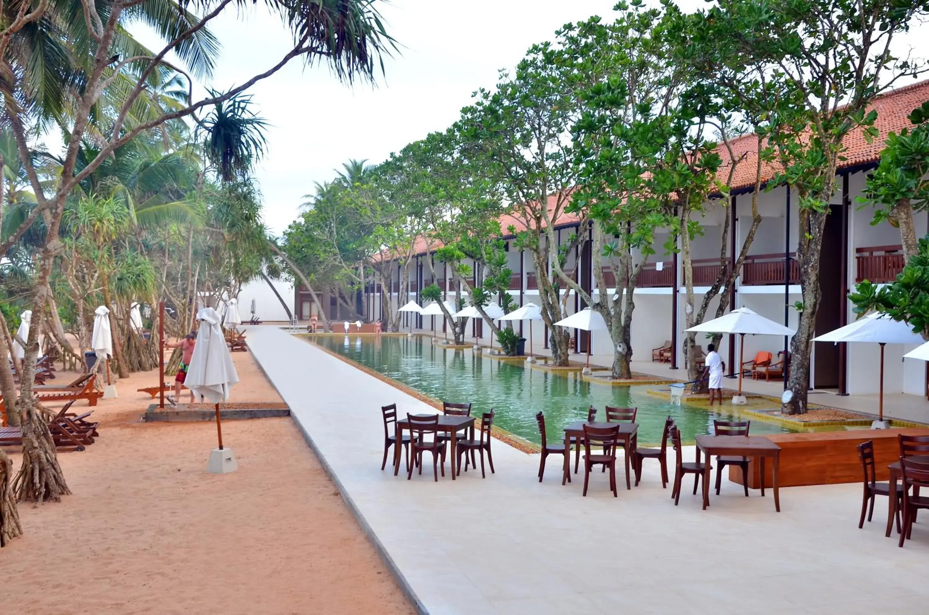 Facade/entrance in Pandanus Beach Resort & Spa Facade/entrance in Pandanus Beach Resort & Spa
