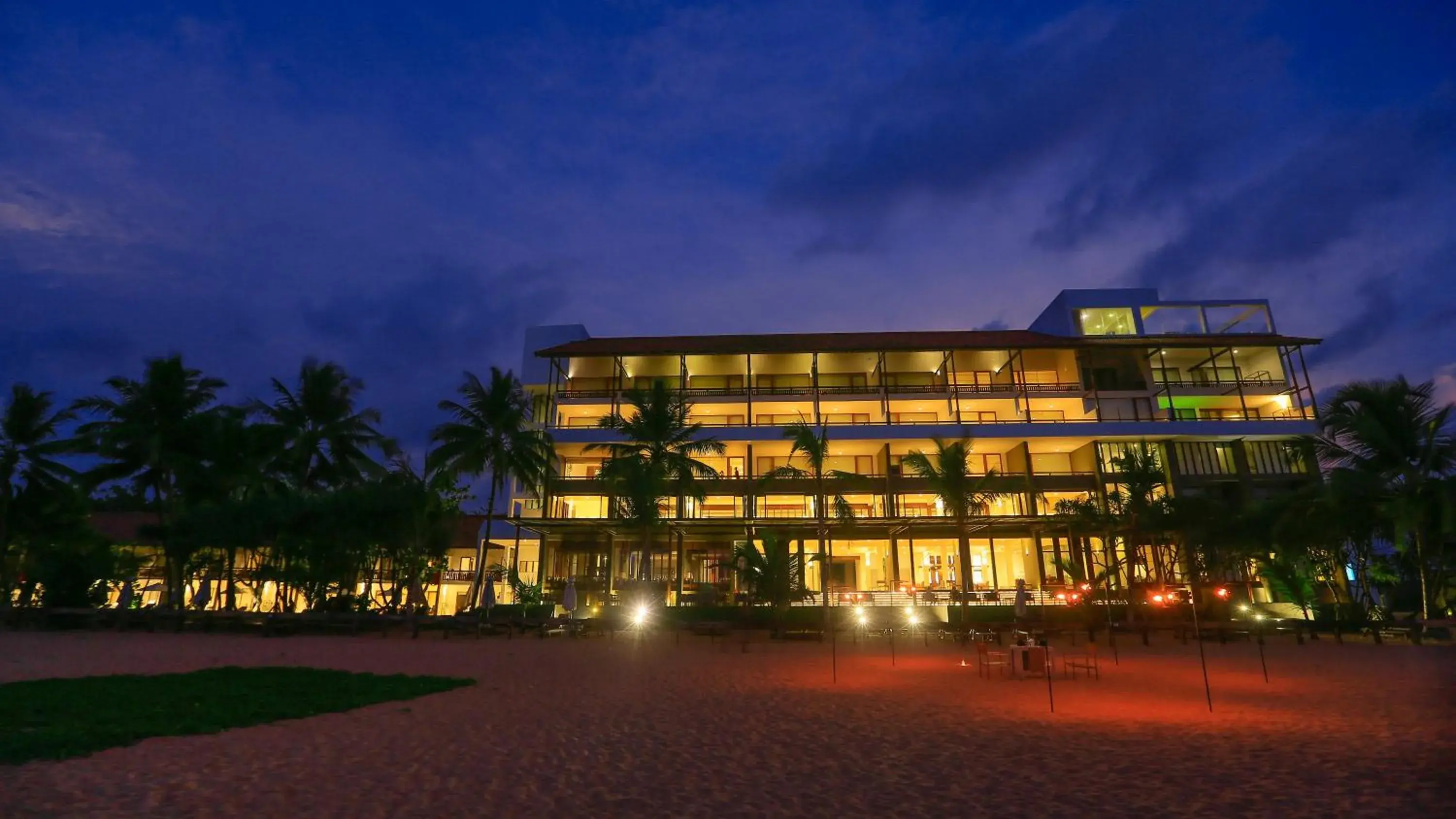 Facade/entrance in Pandanus Beach Resort & Spa Facade/entrance in Pandanus Beach Resort & Spa