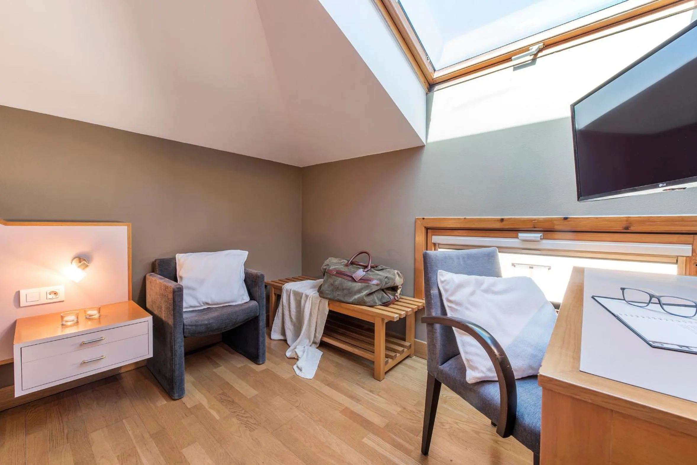 Photo of the whole room, Bed in La Casa del Patrón