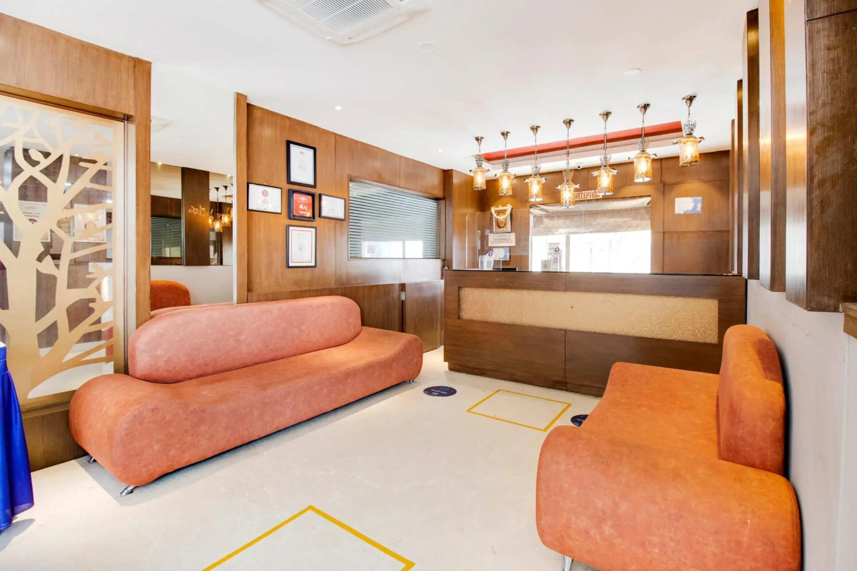 Lobby or reception in La Sara Hometel Lobby or reception in La Sara Hometel