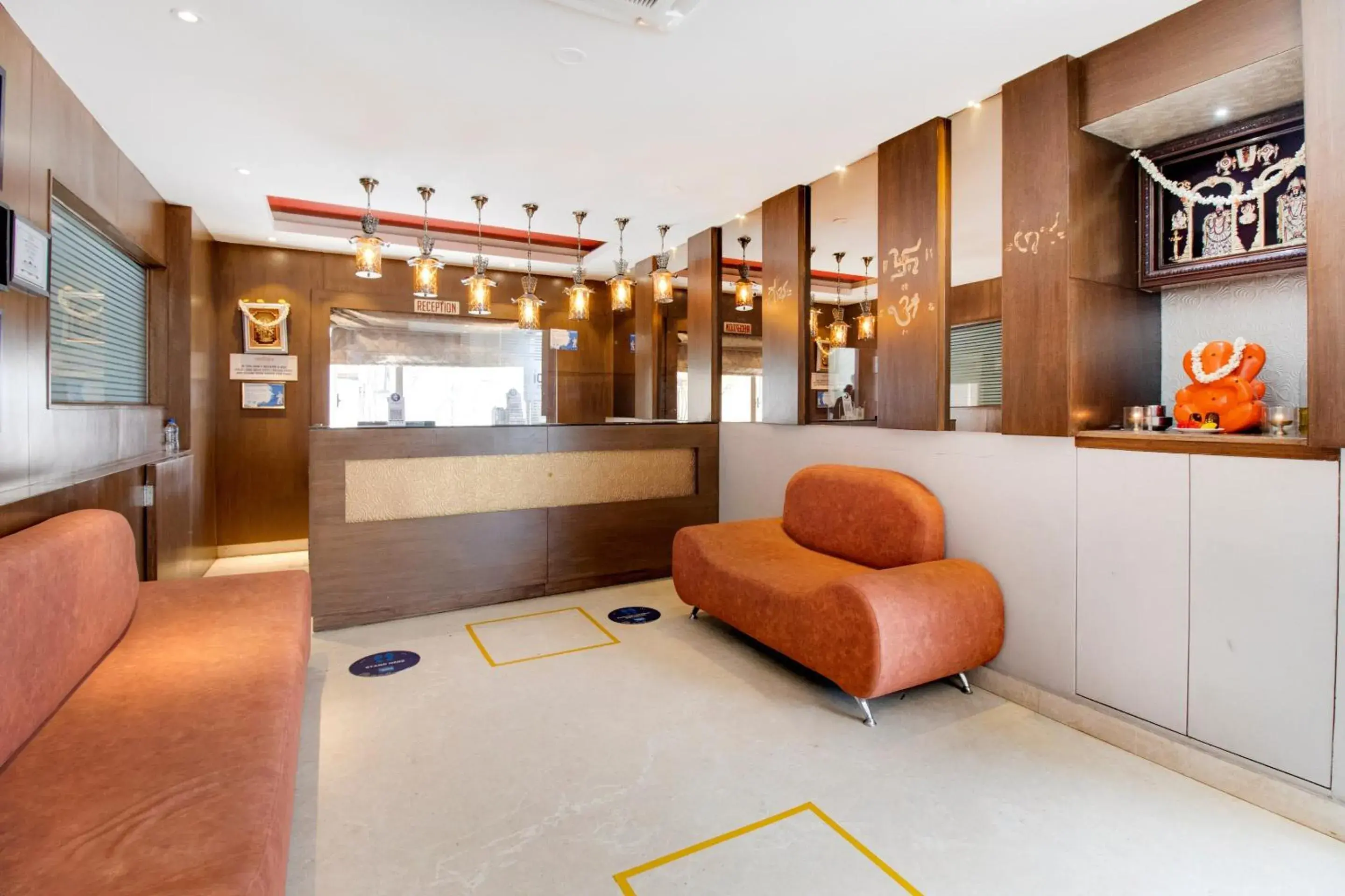 Lobby or reception in La Sara Hometel Lobby or reception in La Sara Hometel