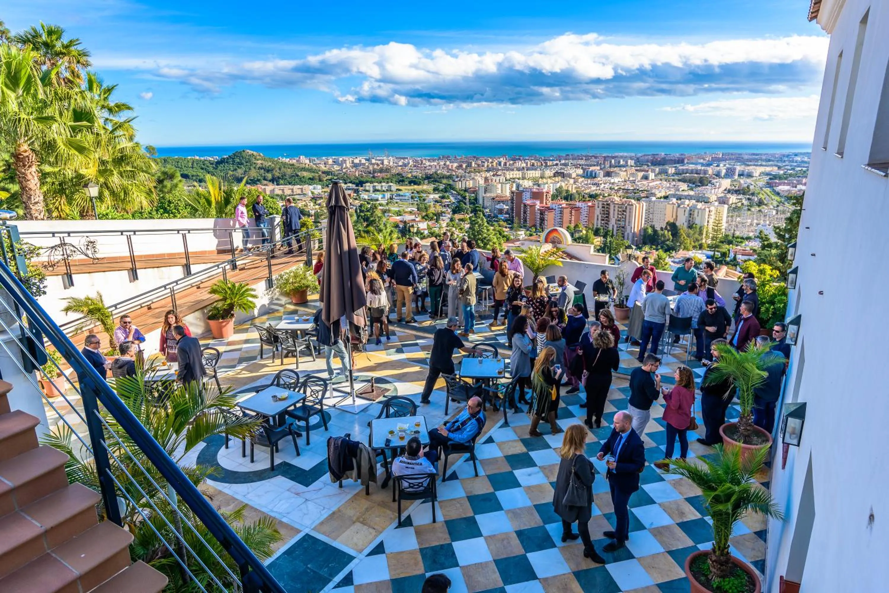 Balcony/Terrace in Villa Guadalupe