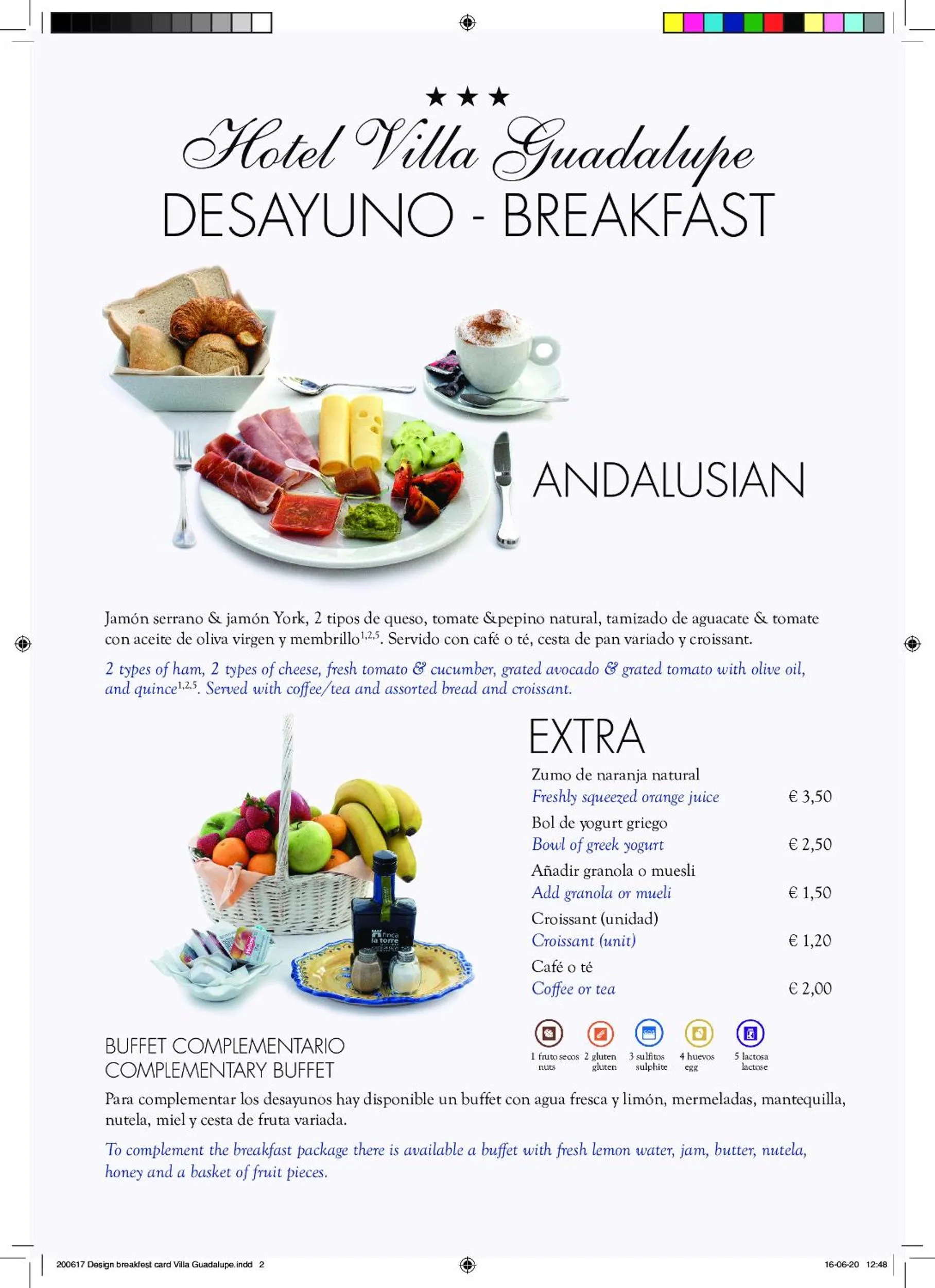 Breakfast in Villa Guadalupe