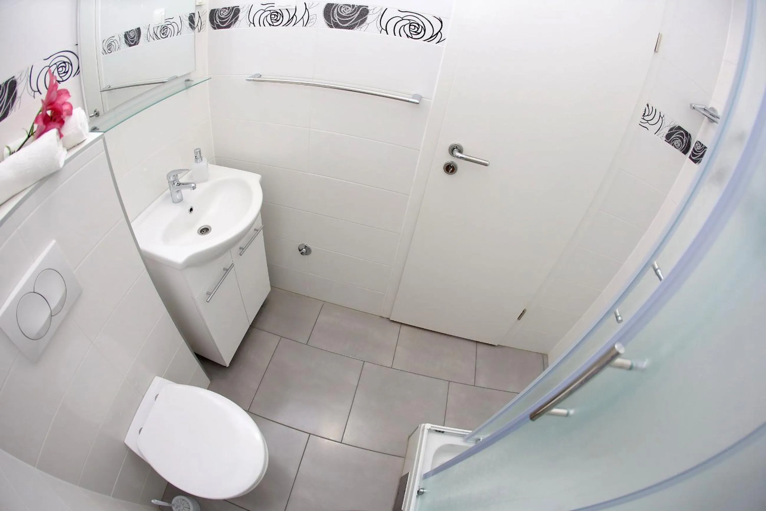 Bathroom in Rooms Tisa Old Town