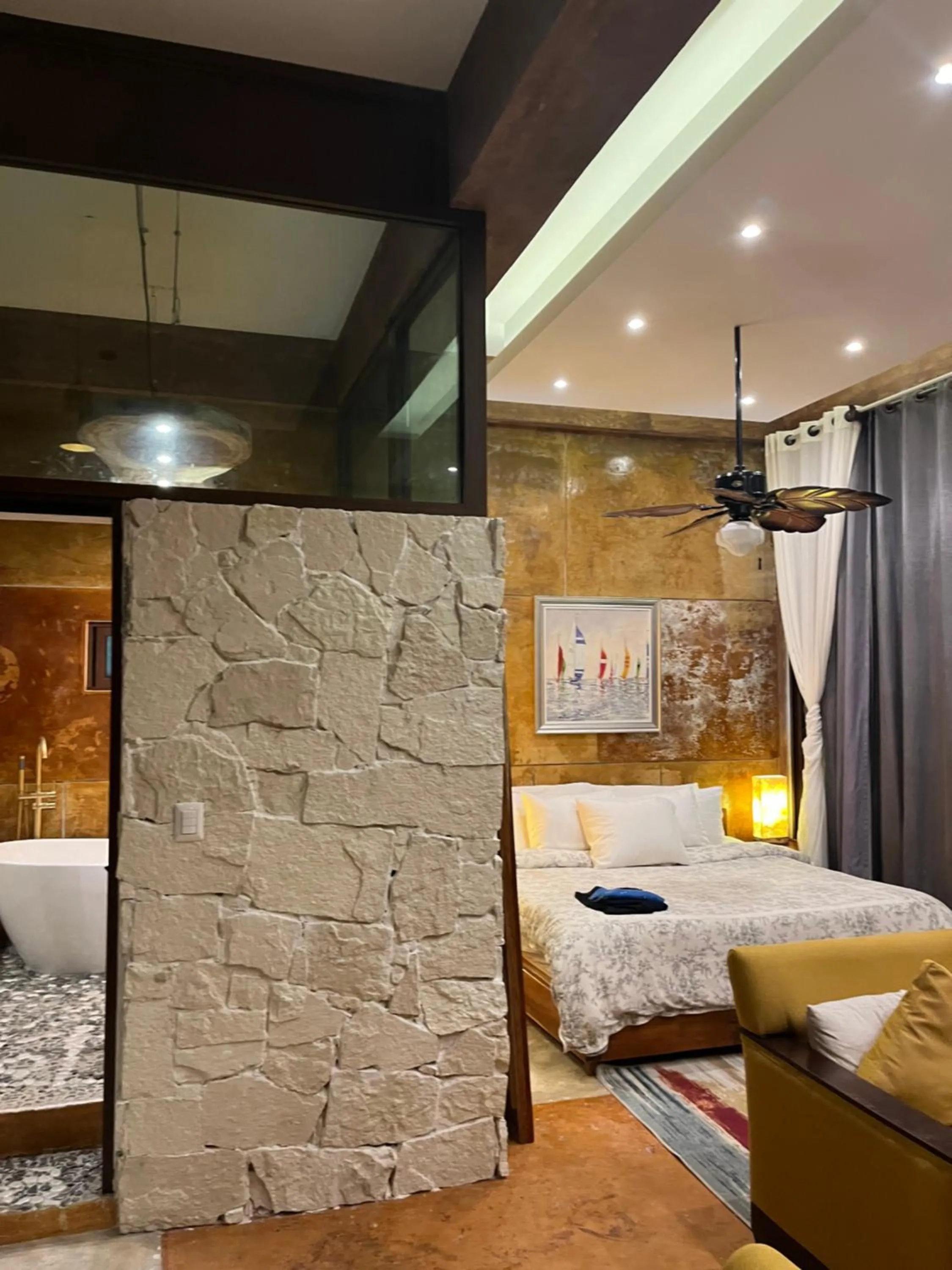 Bed in Apartamentos "Ala Residencias"