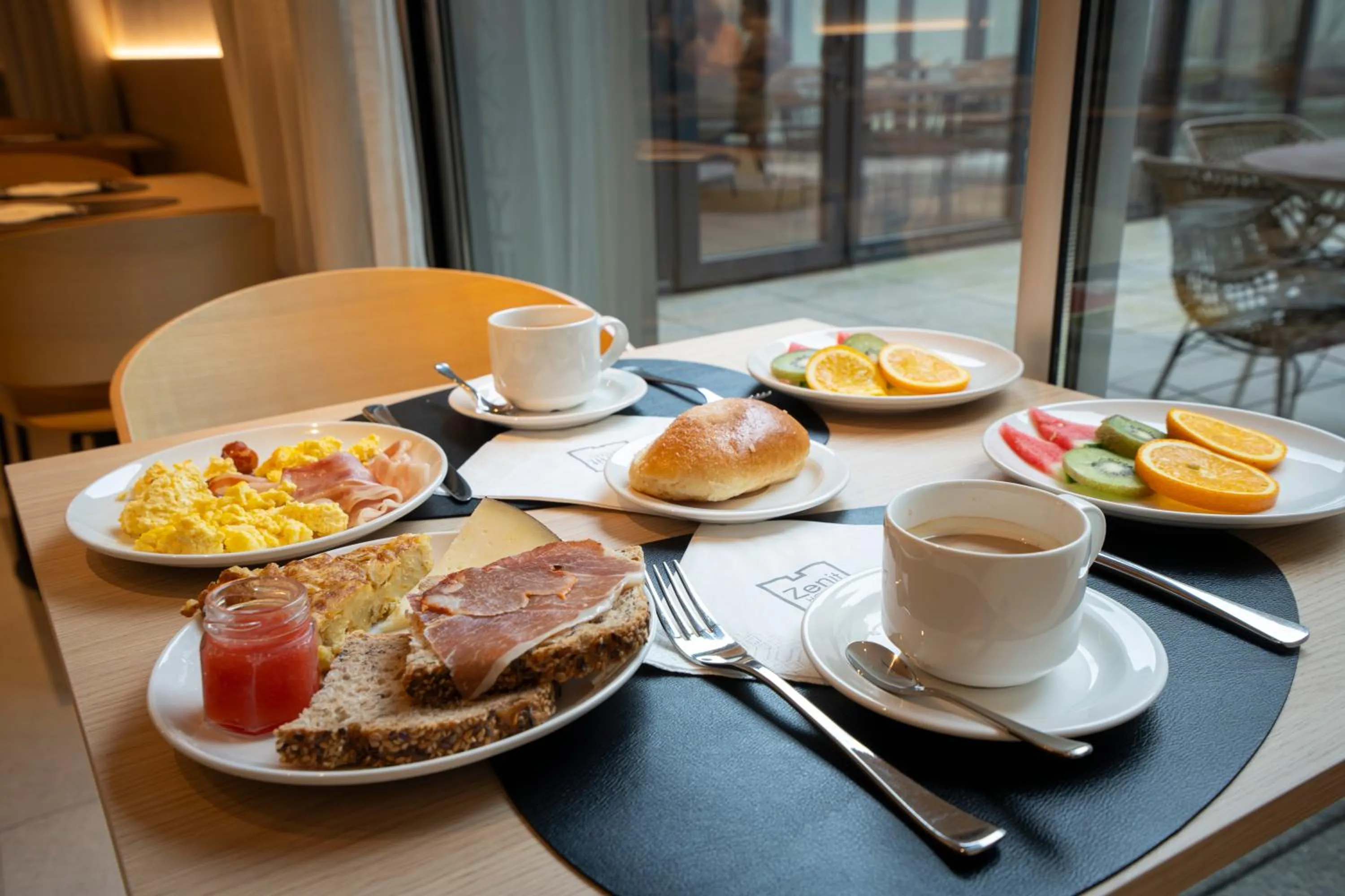 Breakfast in Hotel Zenit Bilbao
