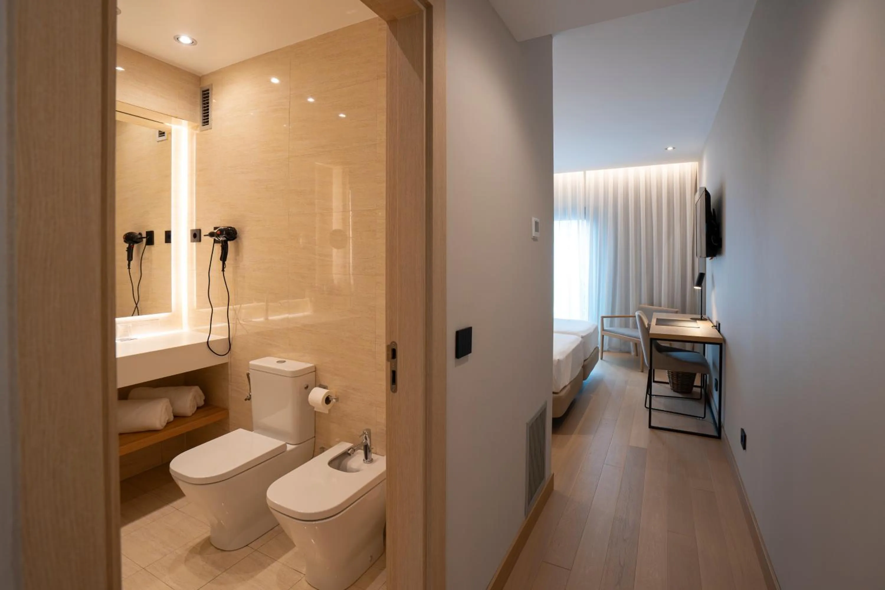 Bathroom in Hotel Zenit Bilbao