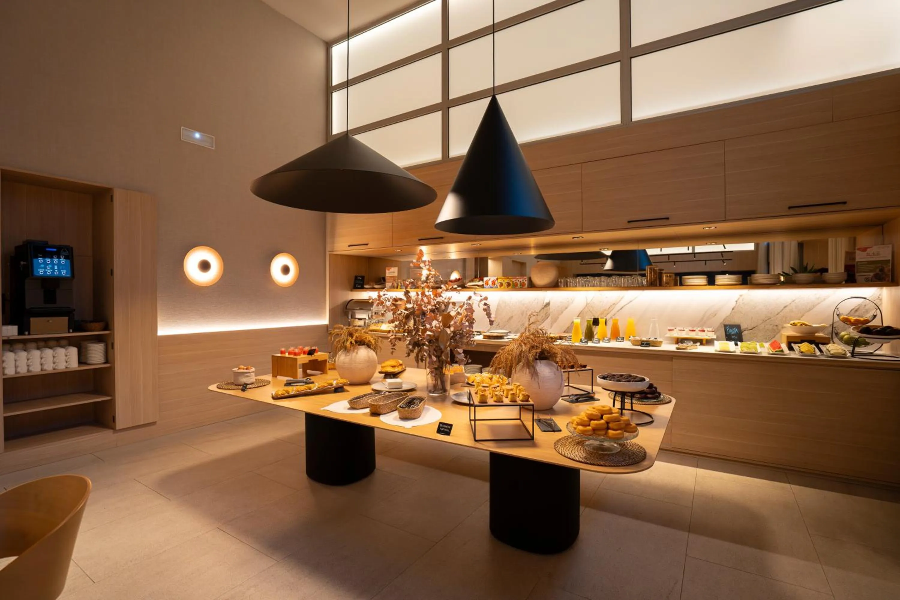 Buffet breakfast in Hotel Zenit Bilbao