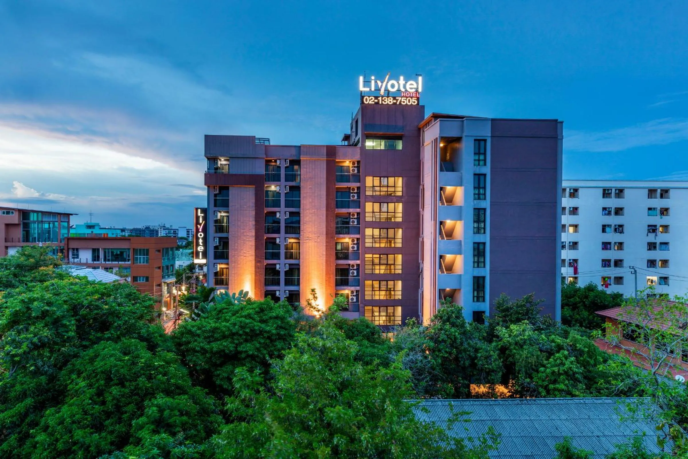 Property building in Livotel Hotel Lat Phrao Bangkok